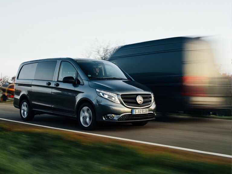 Digitálne doplnky pre transportéry Mercedes-Benz