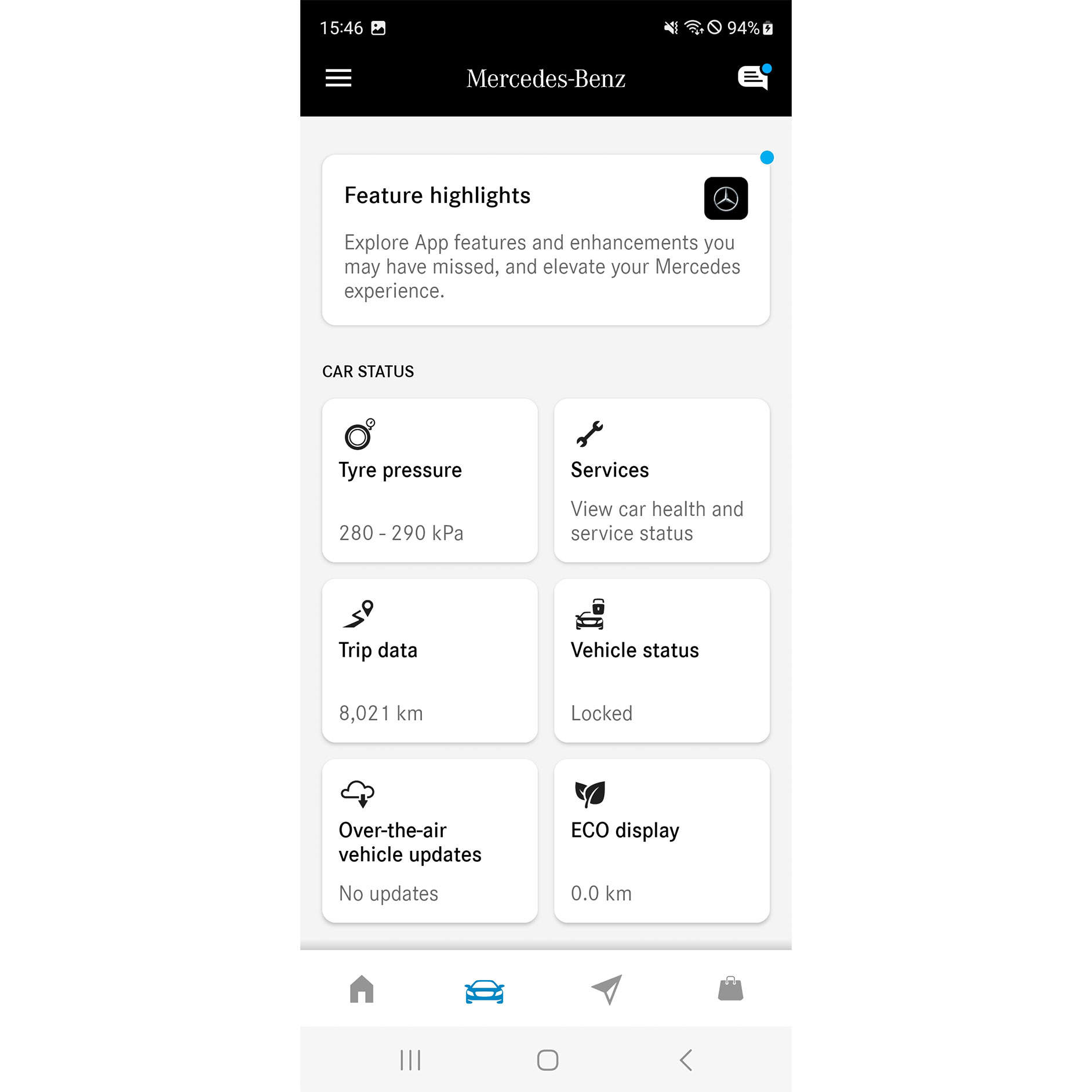Aplikácia Mercedes-Benz Service | Aplikácie | Mercedes-Benz V aplikácii Mercedes-Benz na chytrom telefóne sa zobrazujú budúce vysnívané vozidlá od značky Mercedes-Benz.
