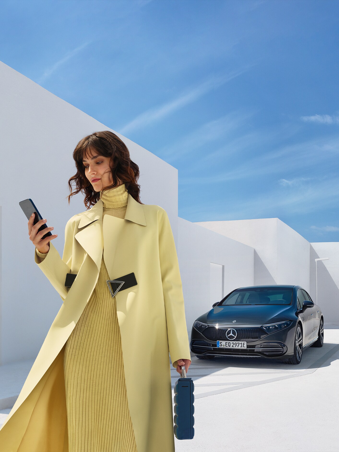 Individuálne odporúčanie ako súčasť sériovej výbavy Digitálnych doplnkov Mercedes-Benz.