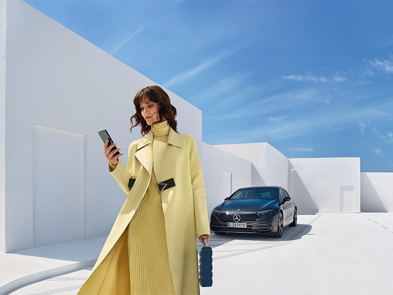 Individuálne odporúčanie ako jeden z mnohých digitálnych doplnkov od značky Mercedes-Benz.