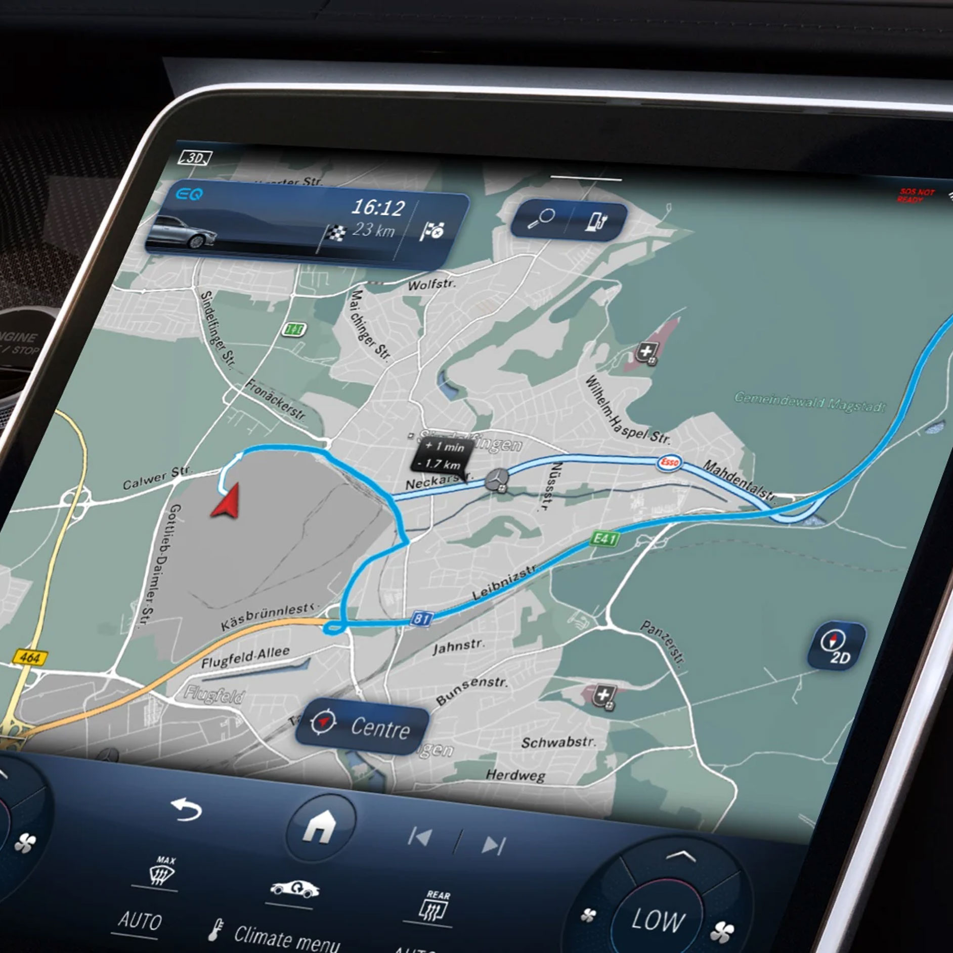 Vedenie po trase online | Navigácia | Mercedes-Benz Vedenie po trase online pre vašu navigáciu Mercedes-Benz s pevným diskom.