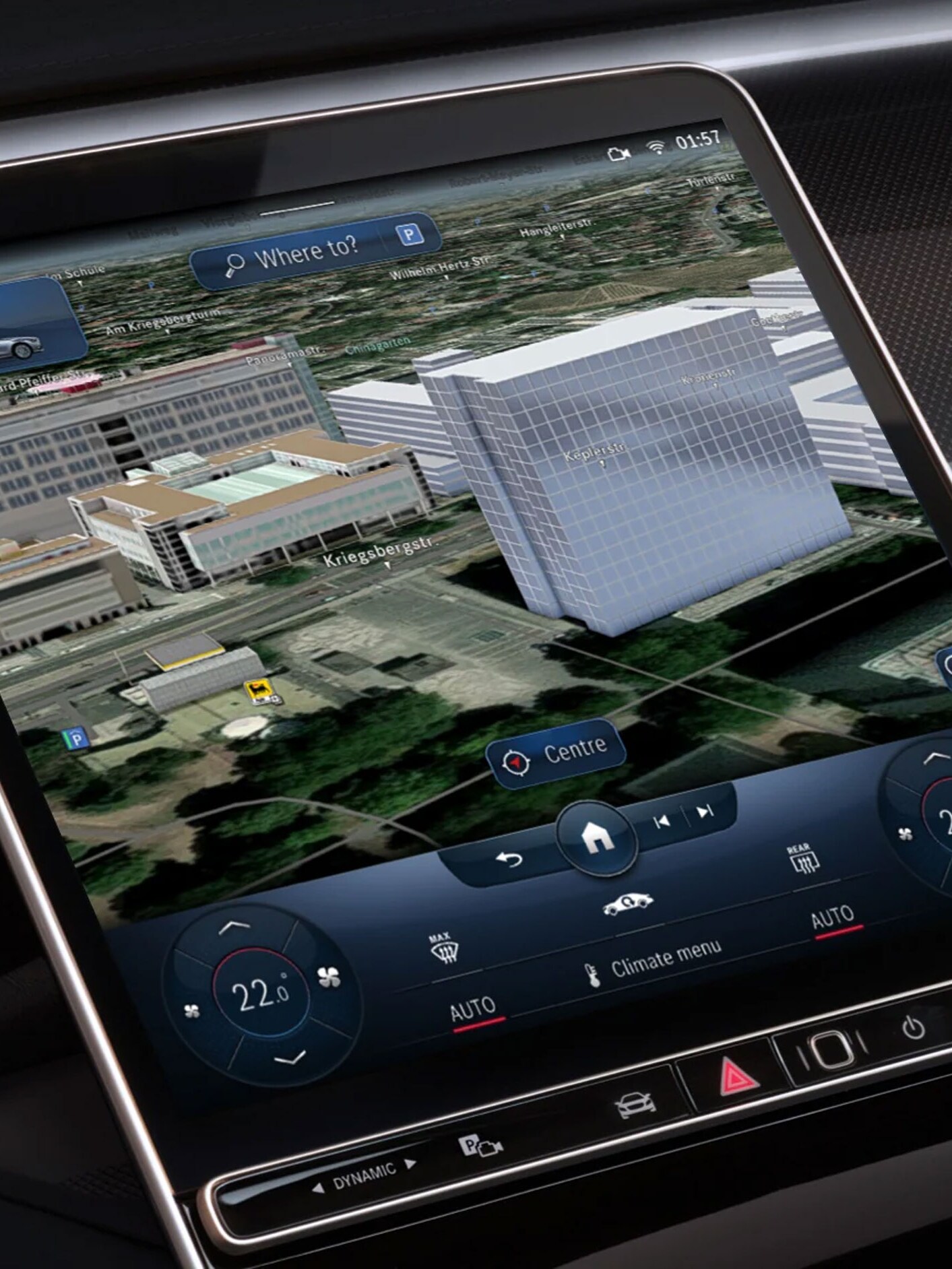 Navigácia so Satelitnými snímkami.