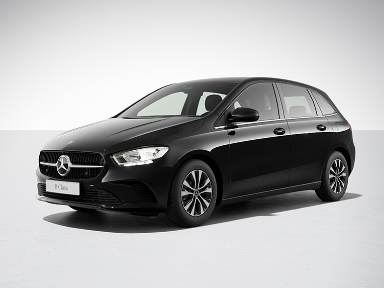 Trieda B od značky Mercedes-Benz so sériovou výbavou v exteriéri.
