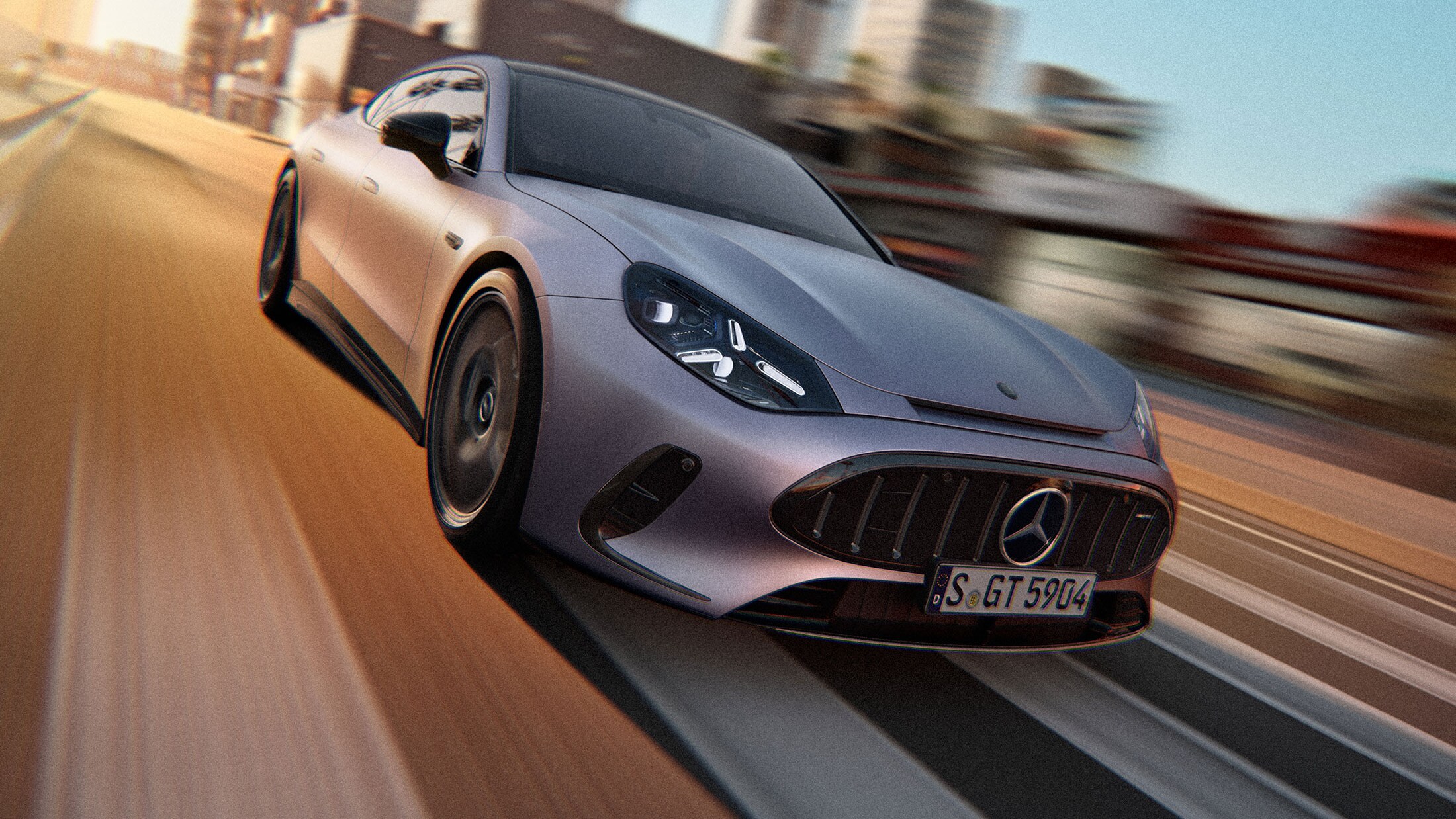 Úplne nového 4-dverového kupé Mercedes-AMG GT 53.