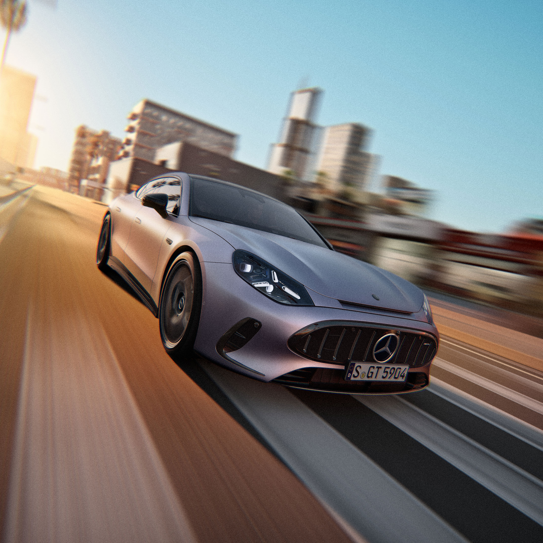 Úplne nového 4-dverového kupé Mercedes-AMG GT 53.
