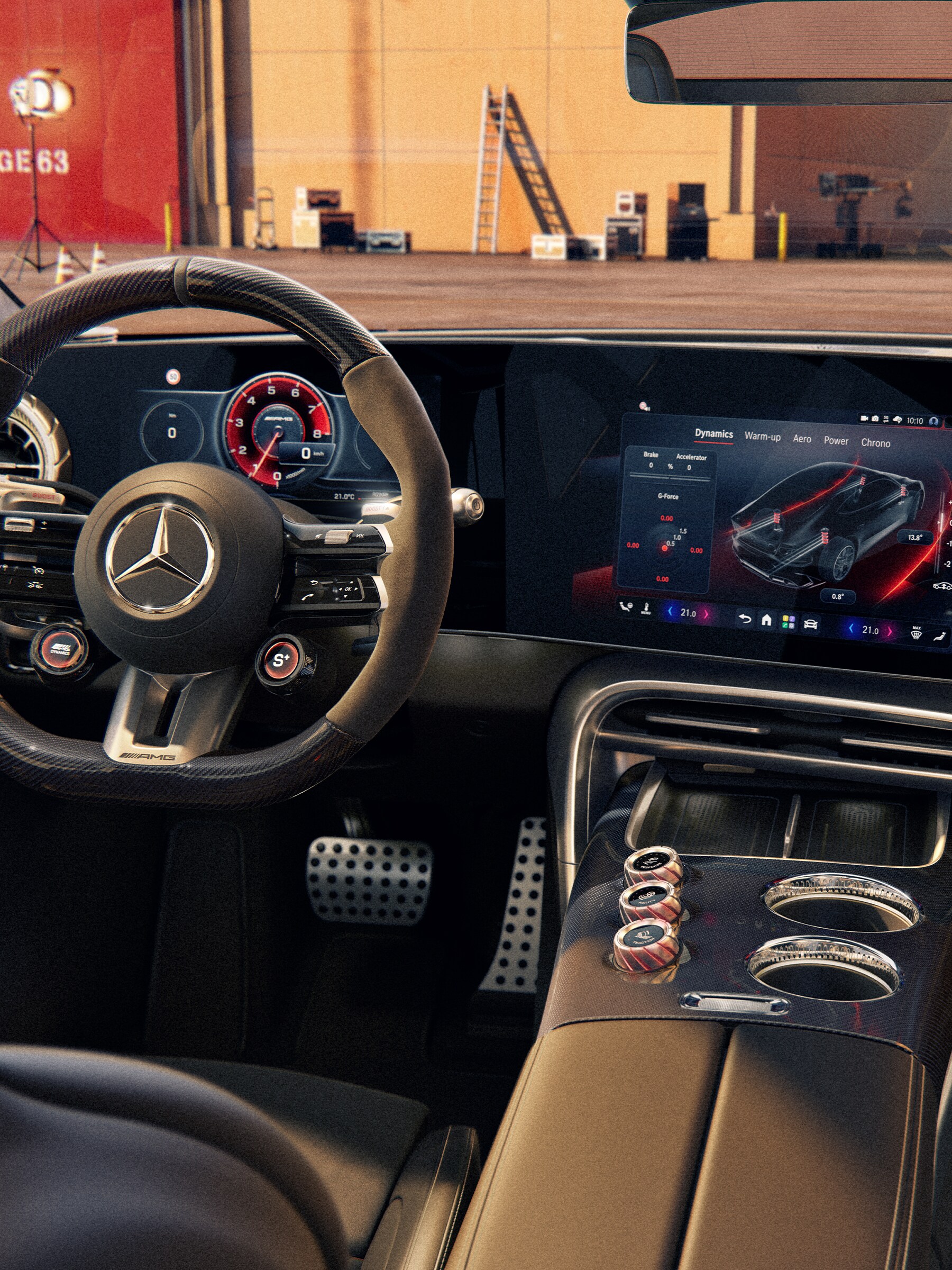 Interiér Mercedes-AMG GT 4-dverového kupé