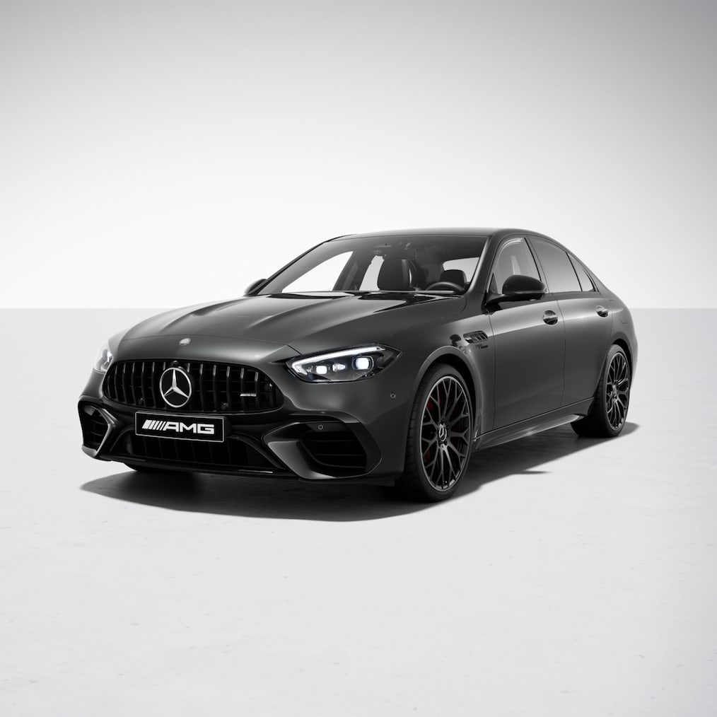 Pohľad zozadu na sedan Mercedes-AMG C 63 S E Performance 4MATIC+.