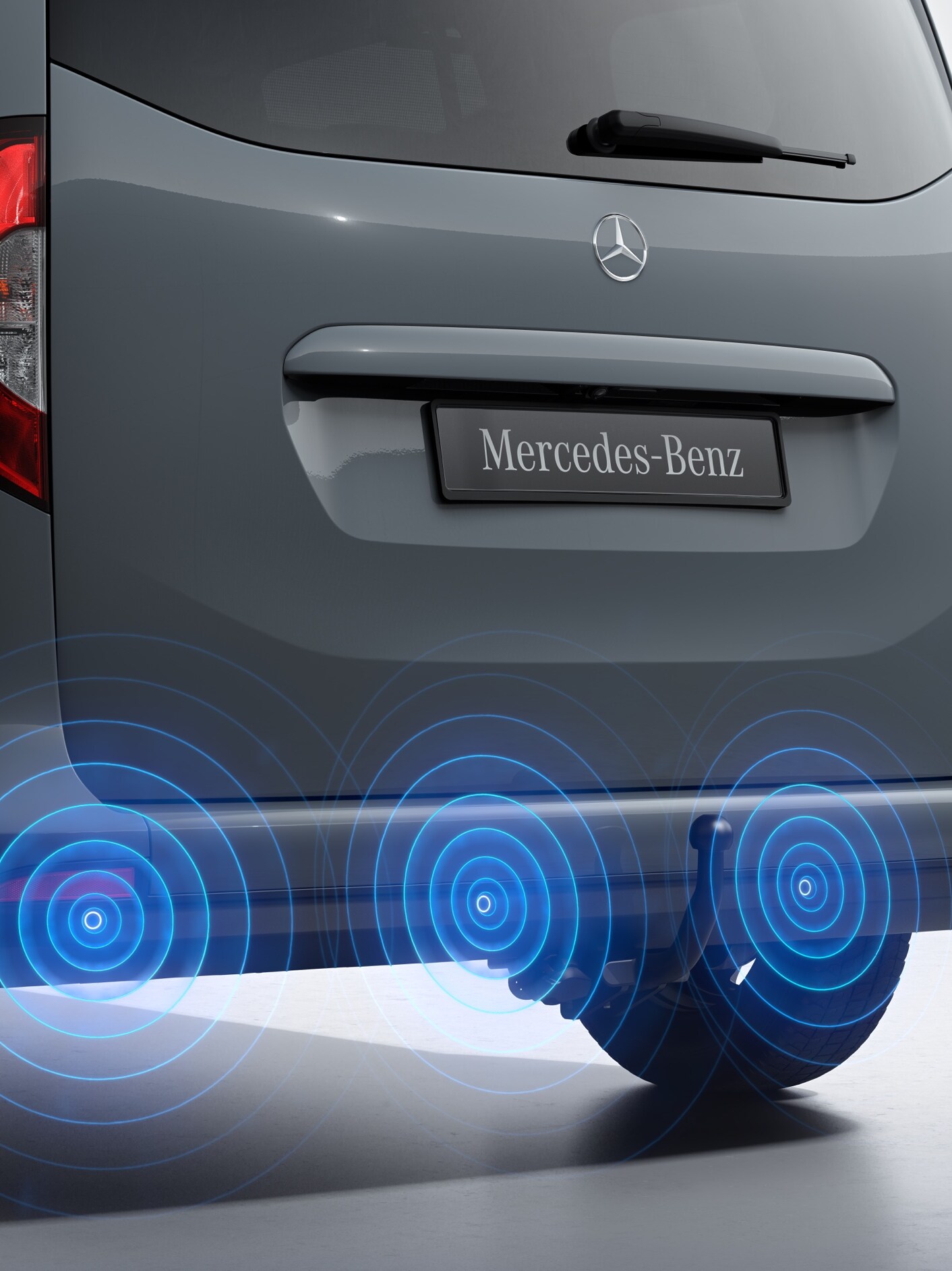 Schematické znázornenie asistenčných jazdných systémov na príklade Triedy&nbsp;T.