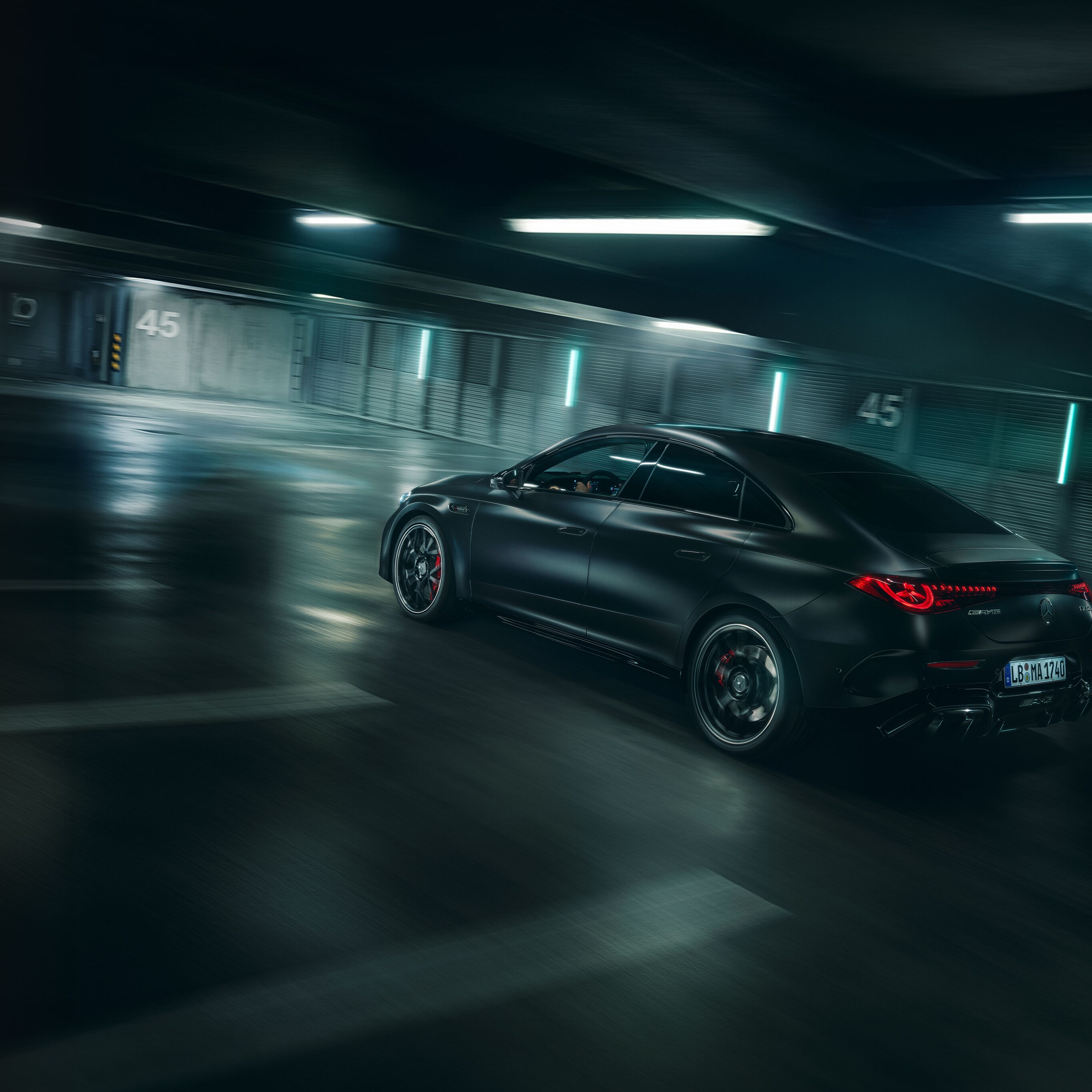 Výkon úplne nového elektrického modelu Mercedes-AMG CLA 45 4MATIC+.