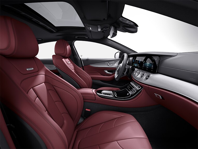 Interiér kupé Mercedes-AMG CLS s čalúnením z kože napa AMG.