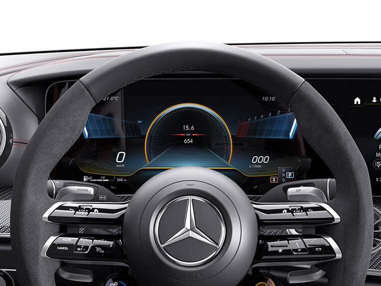 Interiér kupé Mercedes-AMG CLS 53 4MATIC+.