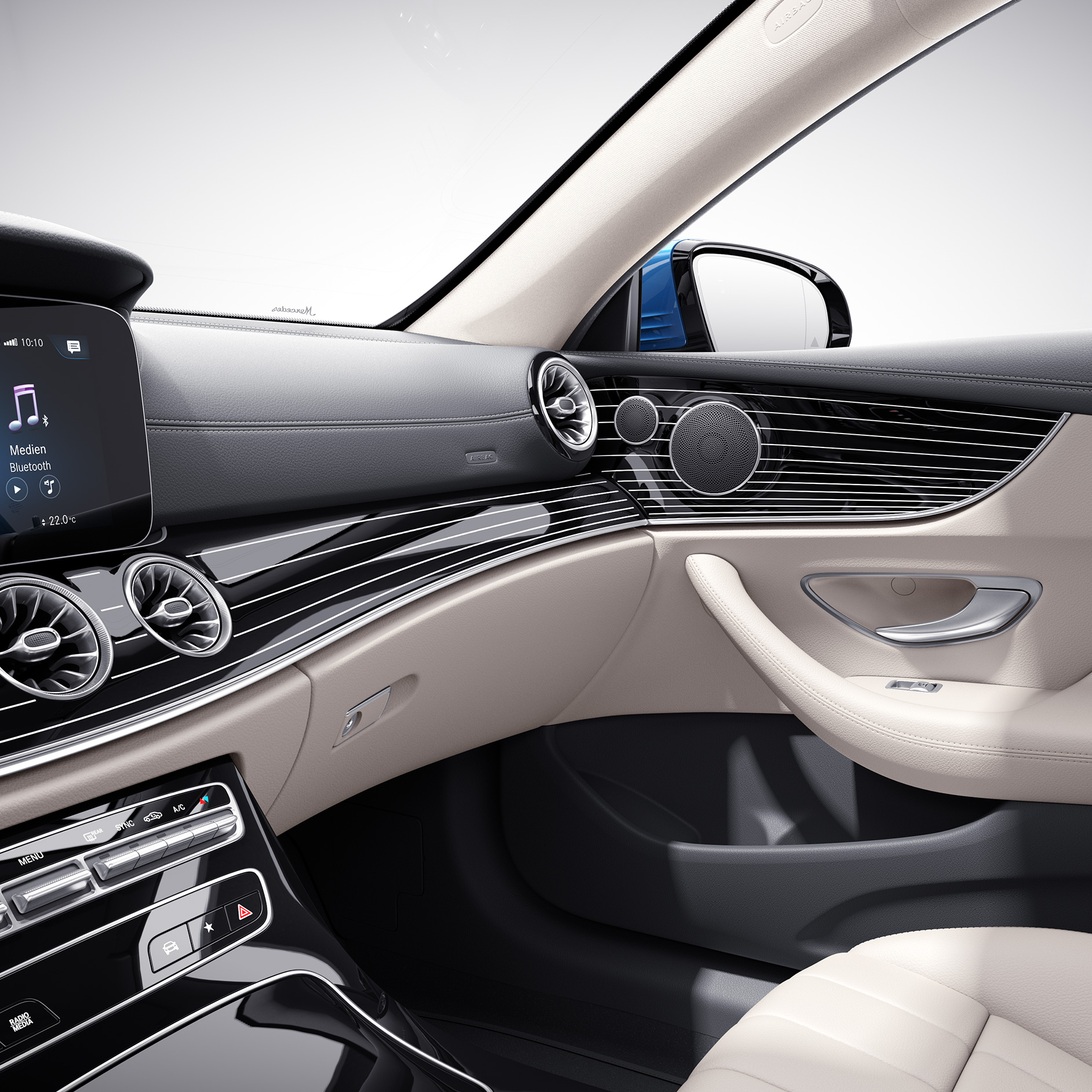 Ozdobné prvky | Trieda E kupé | Mercedes-AMG Interiér kupé Mercedes-AMG Triedy E.