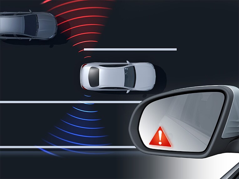 Vonkajšie zrkadlo kupé Mercedes-Benz Triedy E.