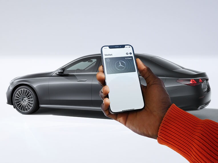 Nová Trieda E od Mercedes-Benz s digitálnym kľúčom od vozidla