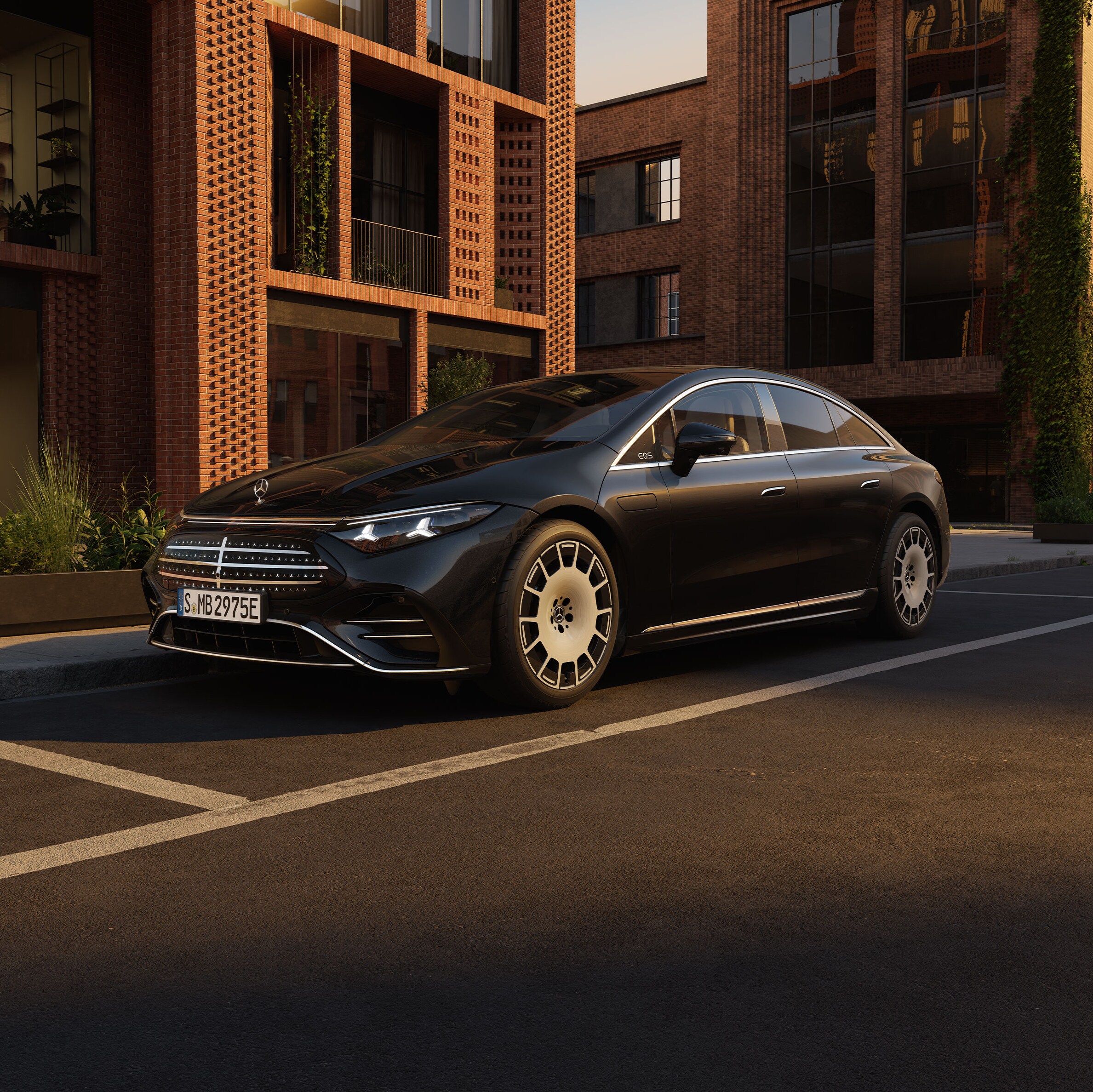 Nový elektrický EQS sedan | Mercedes-Benz