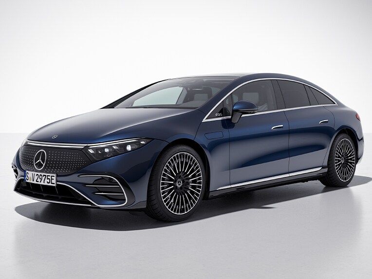 EQS sedan od značky Mercedes-Benz s líniou výbavy AMG Line