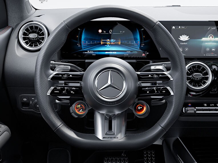 Volant AMG Performance v novej Mercedes-AMG GLA.