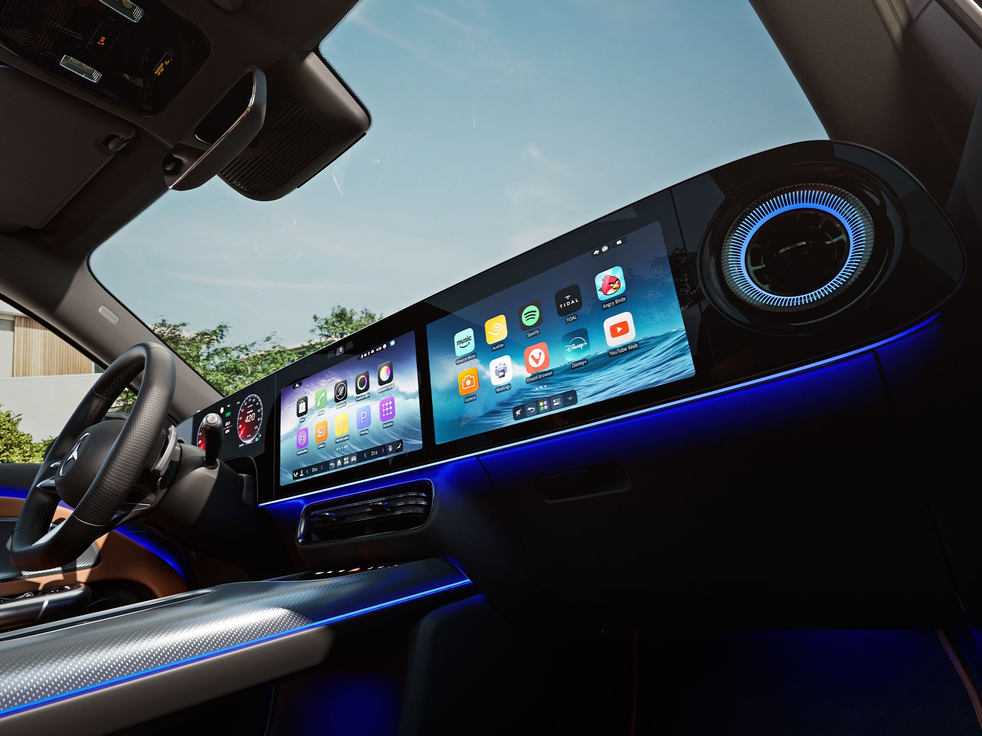 Funkcie sprostredkované na diaľku úplne novej elektrickej GLB.