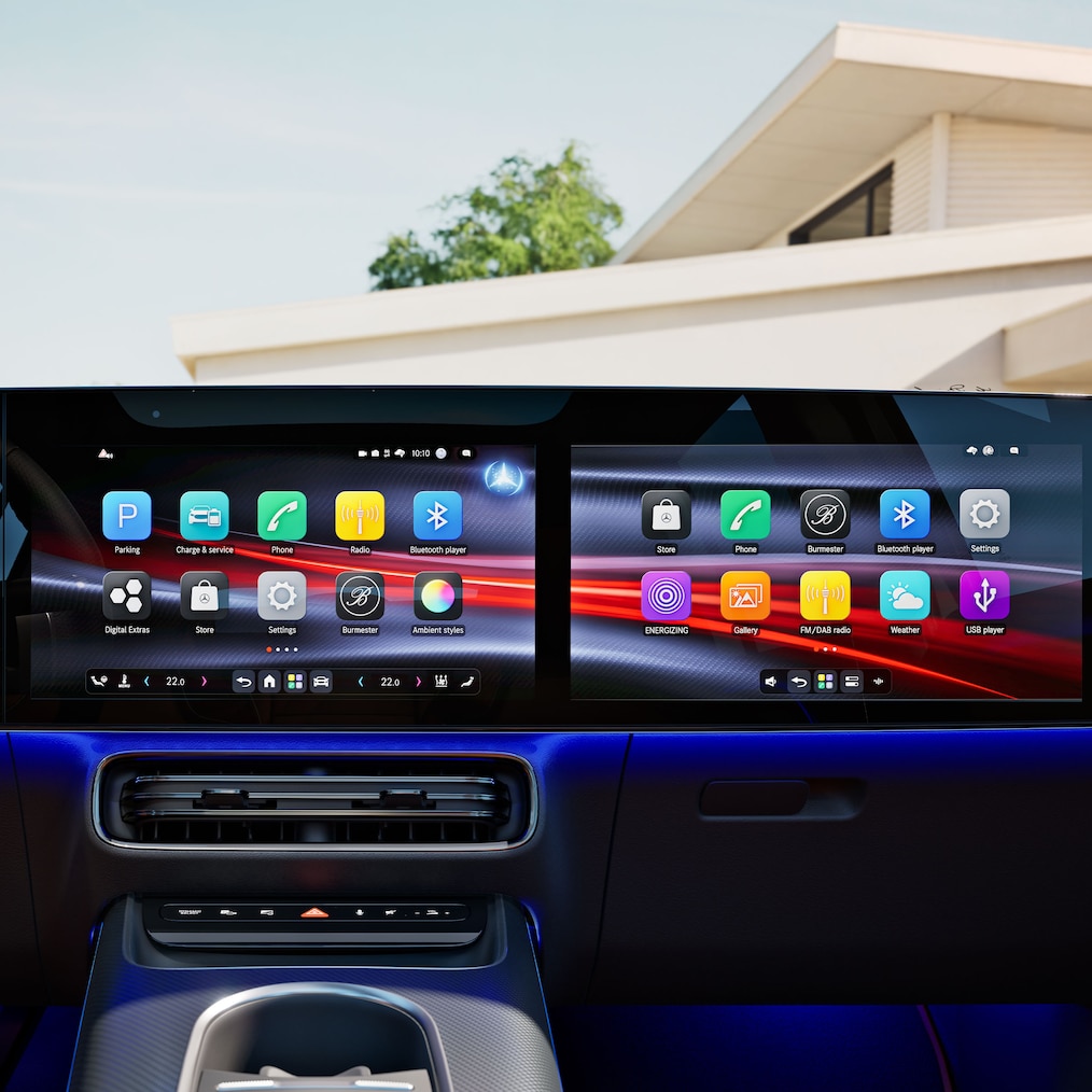 MB.OS úplne novej elektrickej GLB.