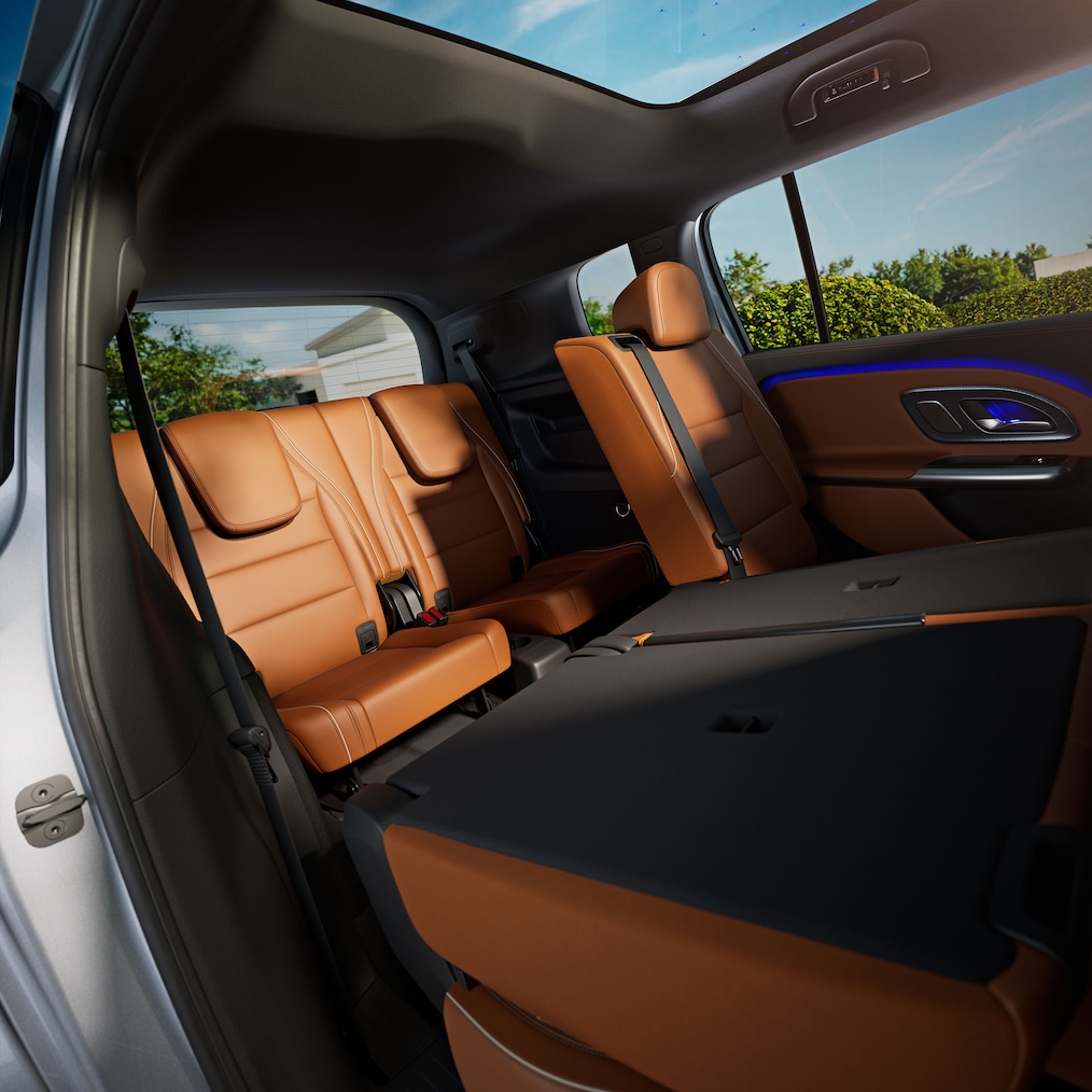 Interiér úplne novej elektrickej GLB.