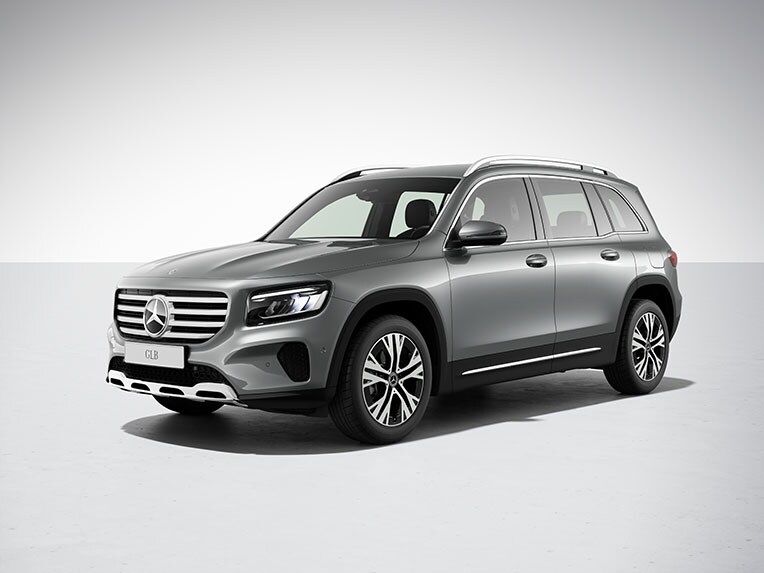 Línia výbavy Progressive v exteriéri vozidla GLB od značky Mercedes-Benz.