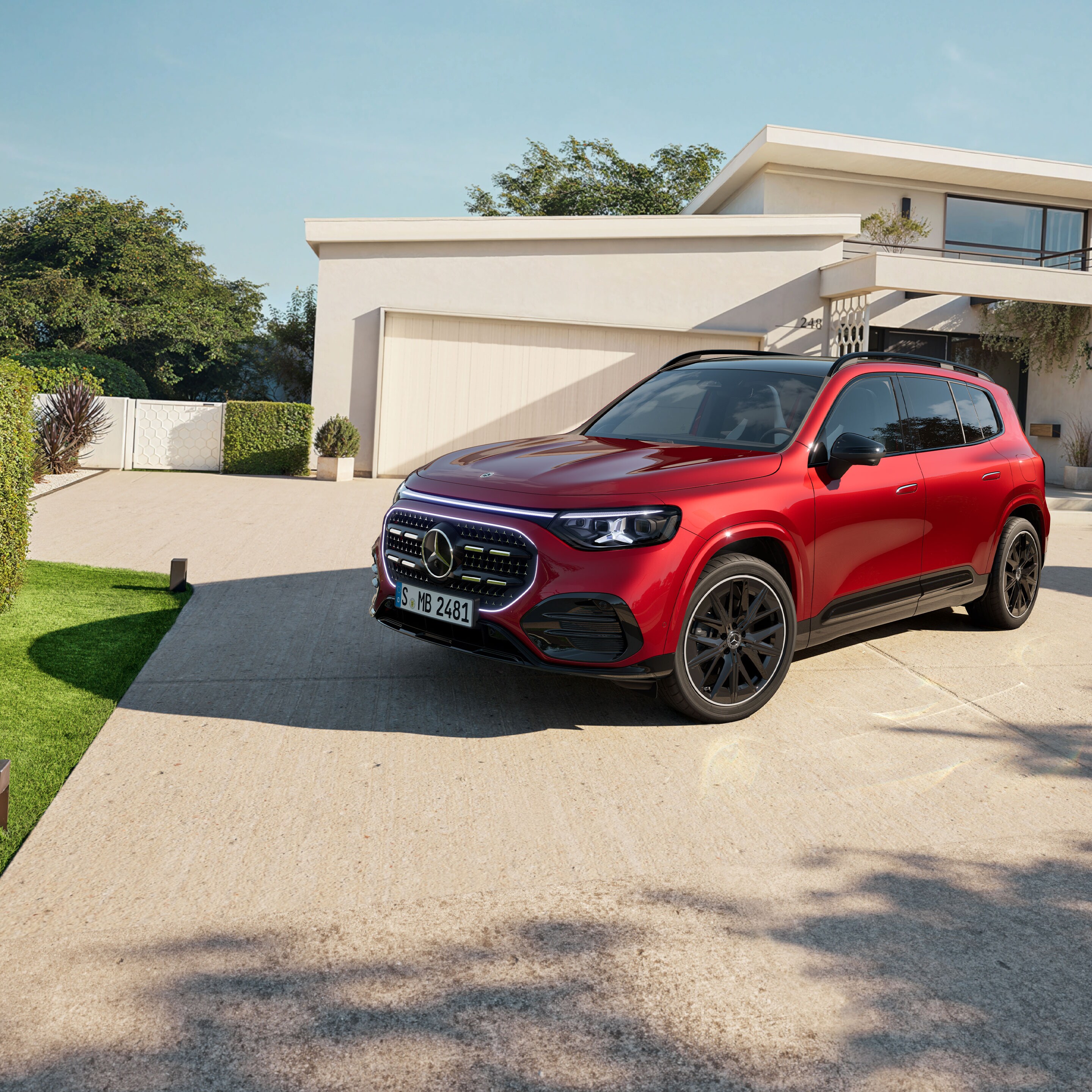 Úplne nová elektrická GLB