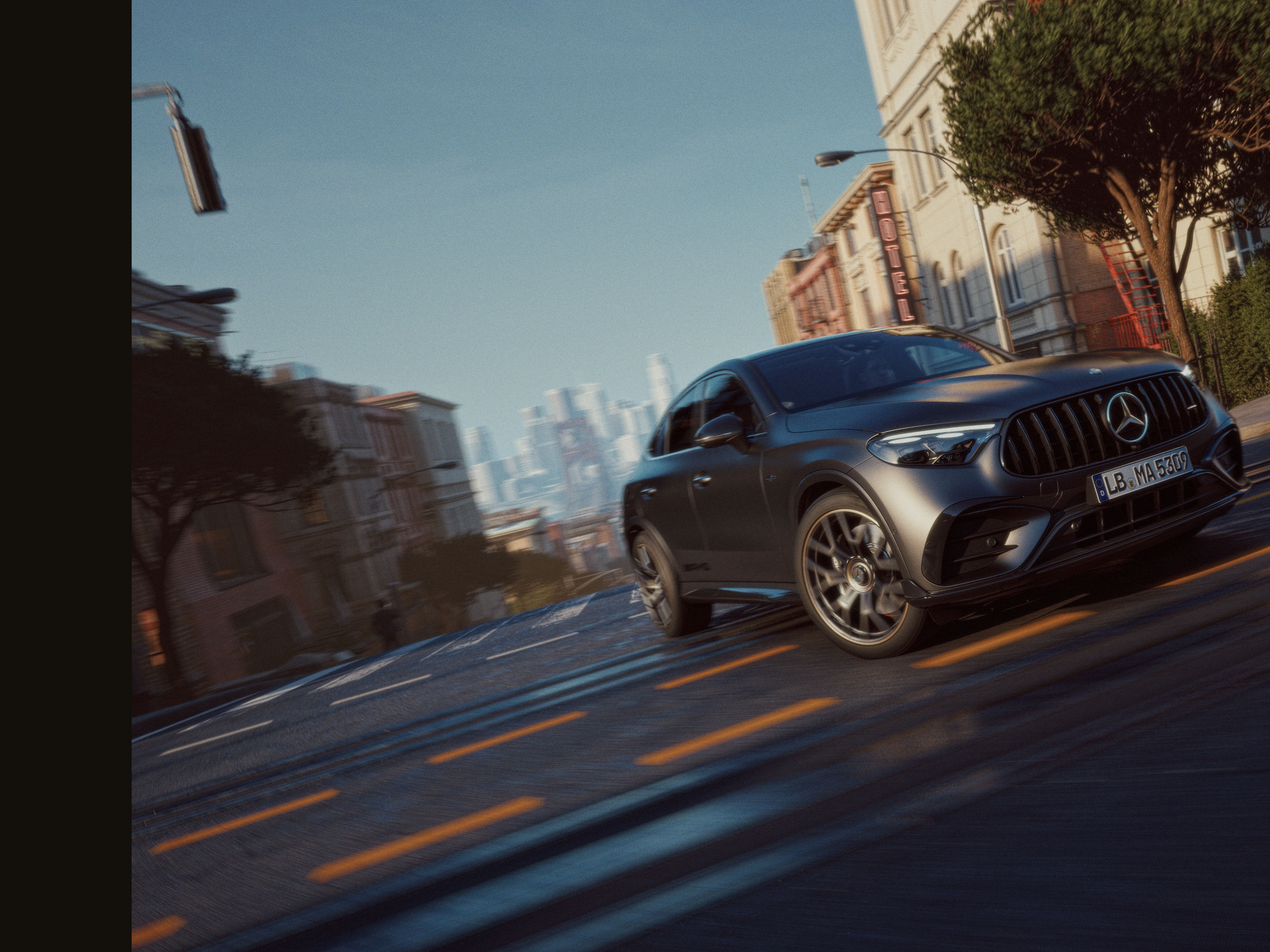 Exteriér | GLC | Mercedes-AMG Exteriér nového kupé Mercedes-AMG GLC.