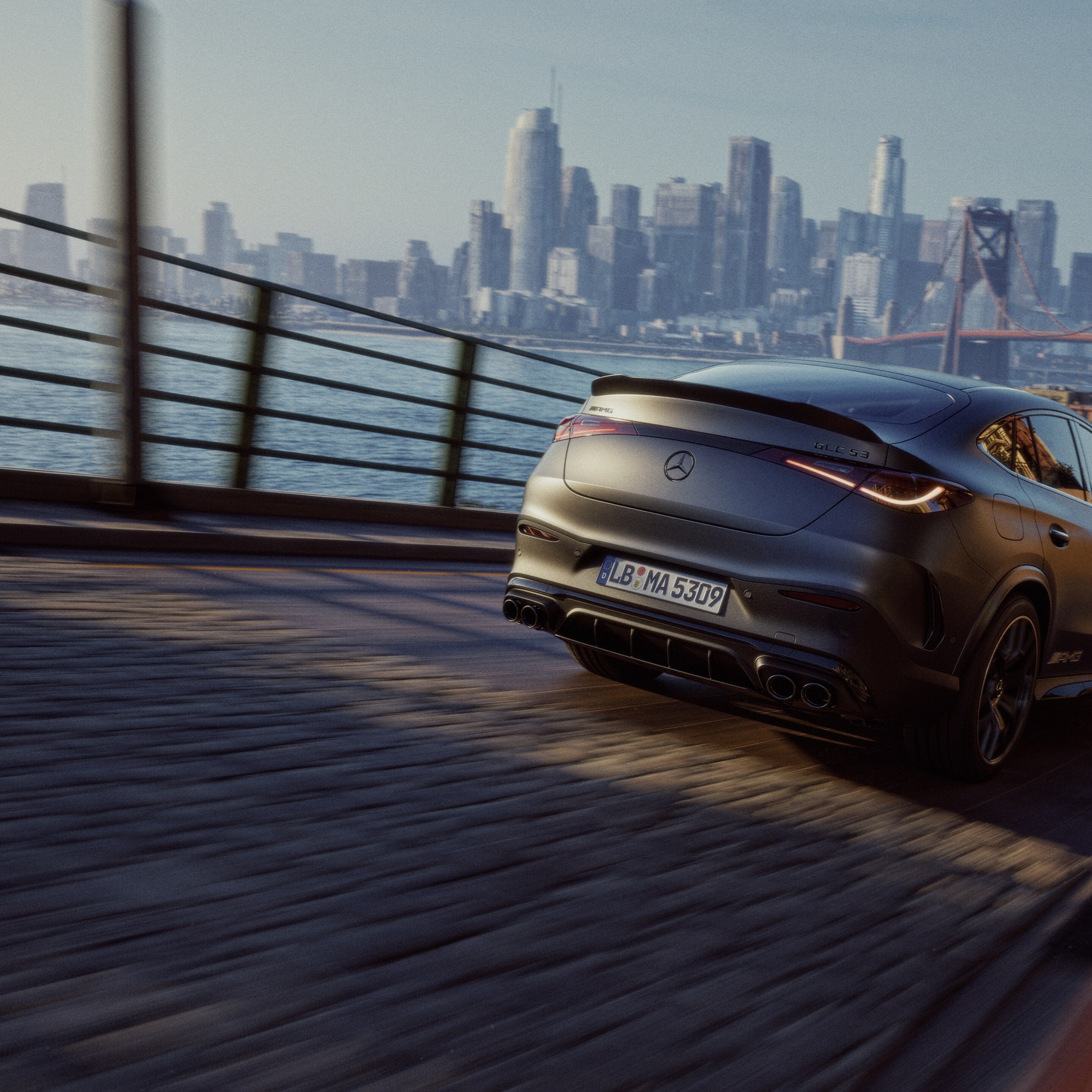 Výkonnosť nového kupé Mercedes-AMG GLC.