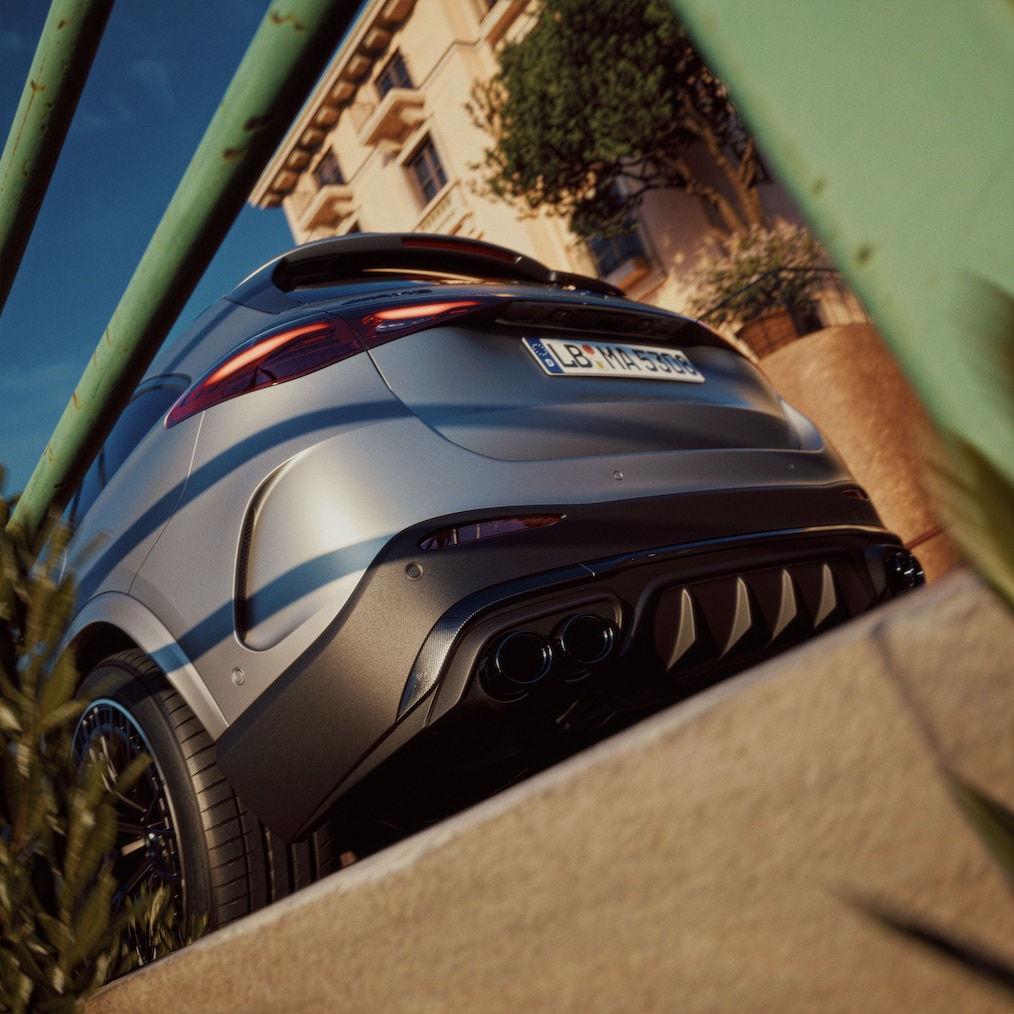 Balík AMG DYNAMIC PLUS nového vozidla Mercedes-AMG GLC SUV.