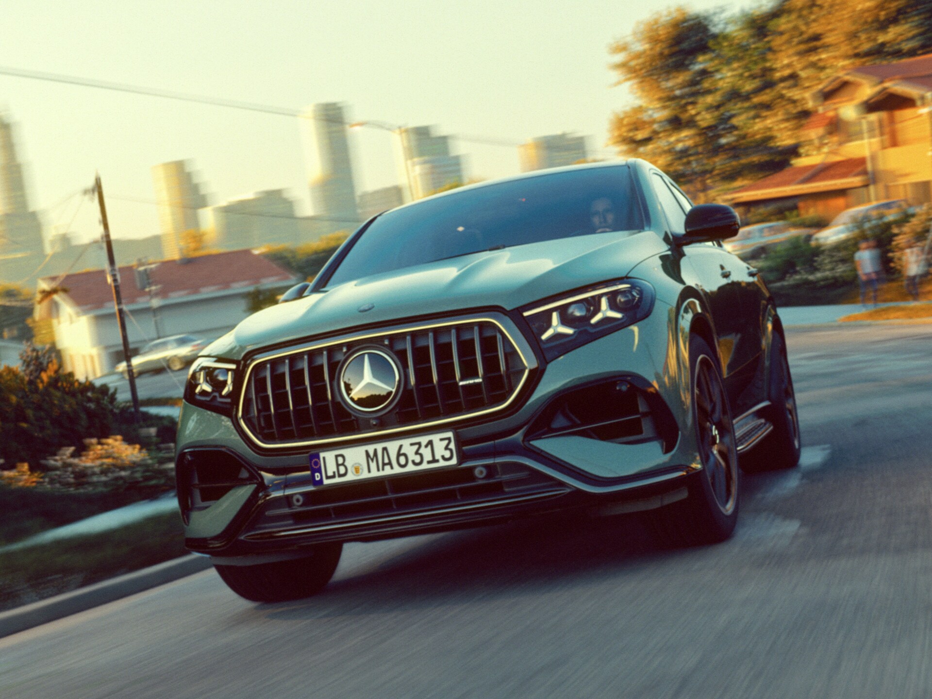 Nový dizajn prednej časti Mercedes-AMG GLE 63 S 4MATIC+ kupé.