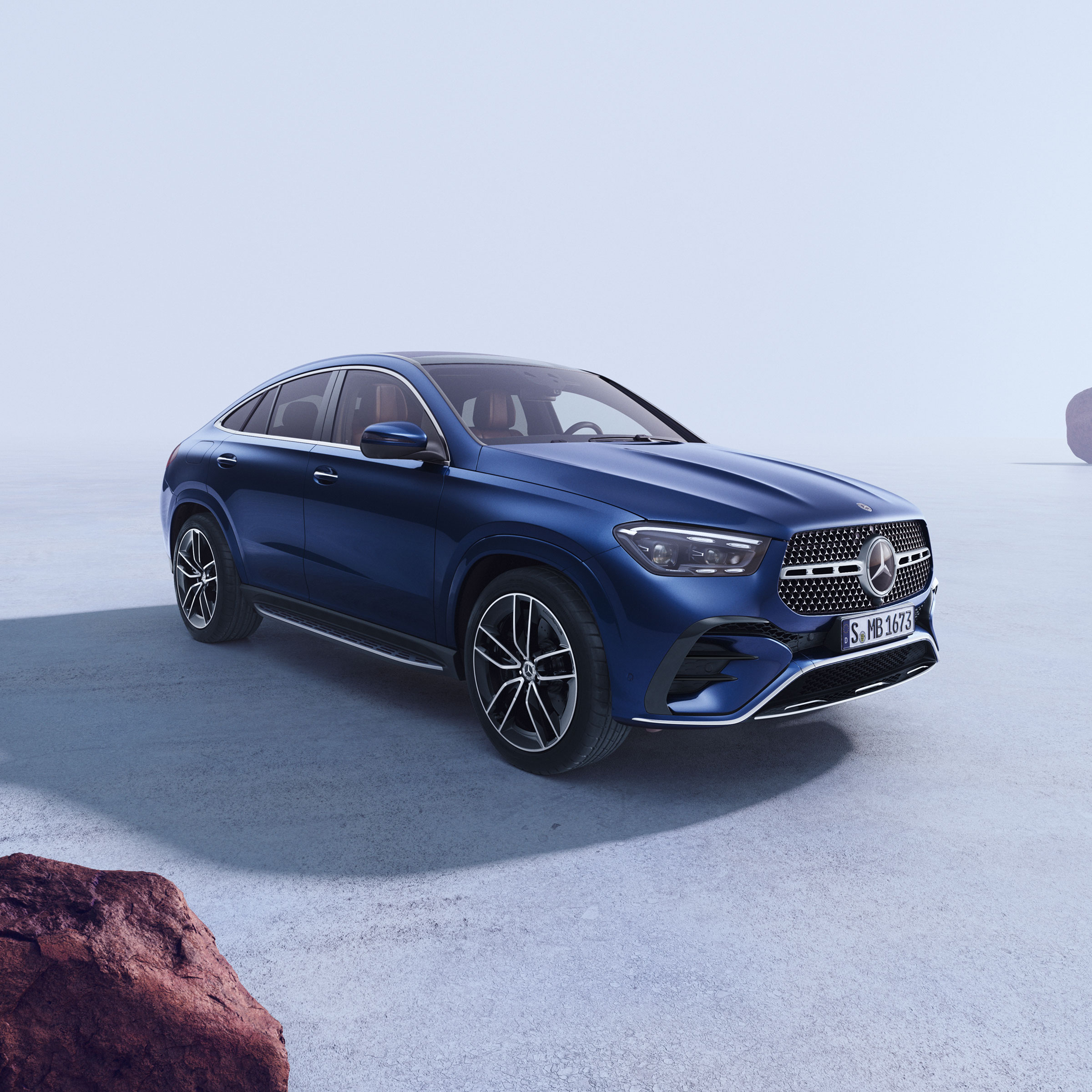 E-AKTÍVNE OVLÁDANIE POHYBU KAROSÉRIE kupé Mercedes-Benz GLE.