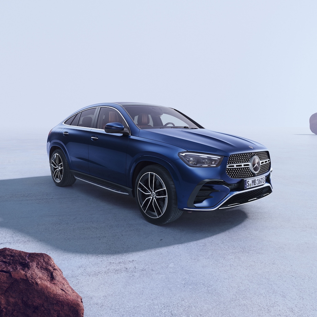 E-AKTÍVNE OVLÁDANIE POHYBU KAROSÉRIE kupé Mercedes-Benz GLE.