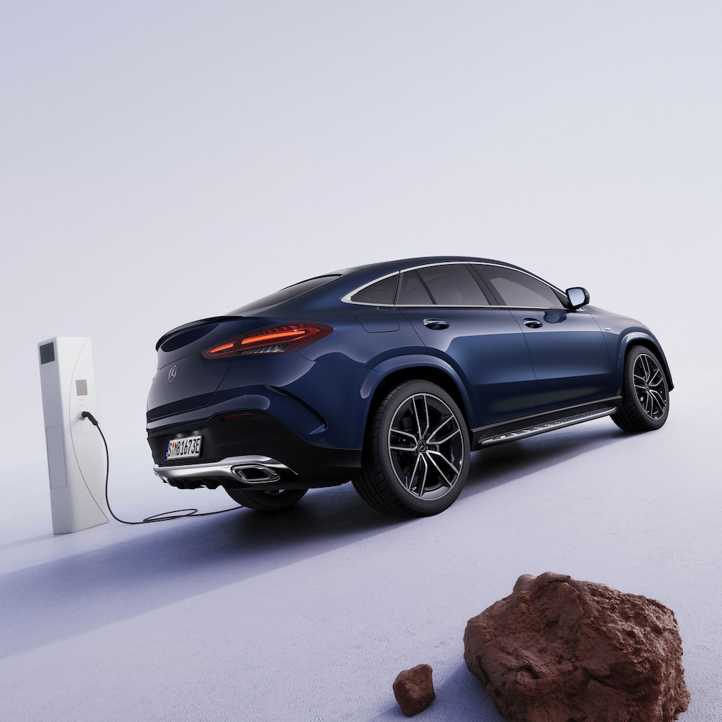 GLE 350 de 4MATIC s technológiou hybridného pohonu EQ od značky Mercedes-Benz.