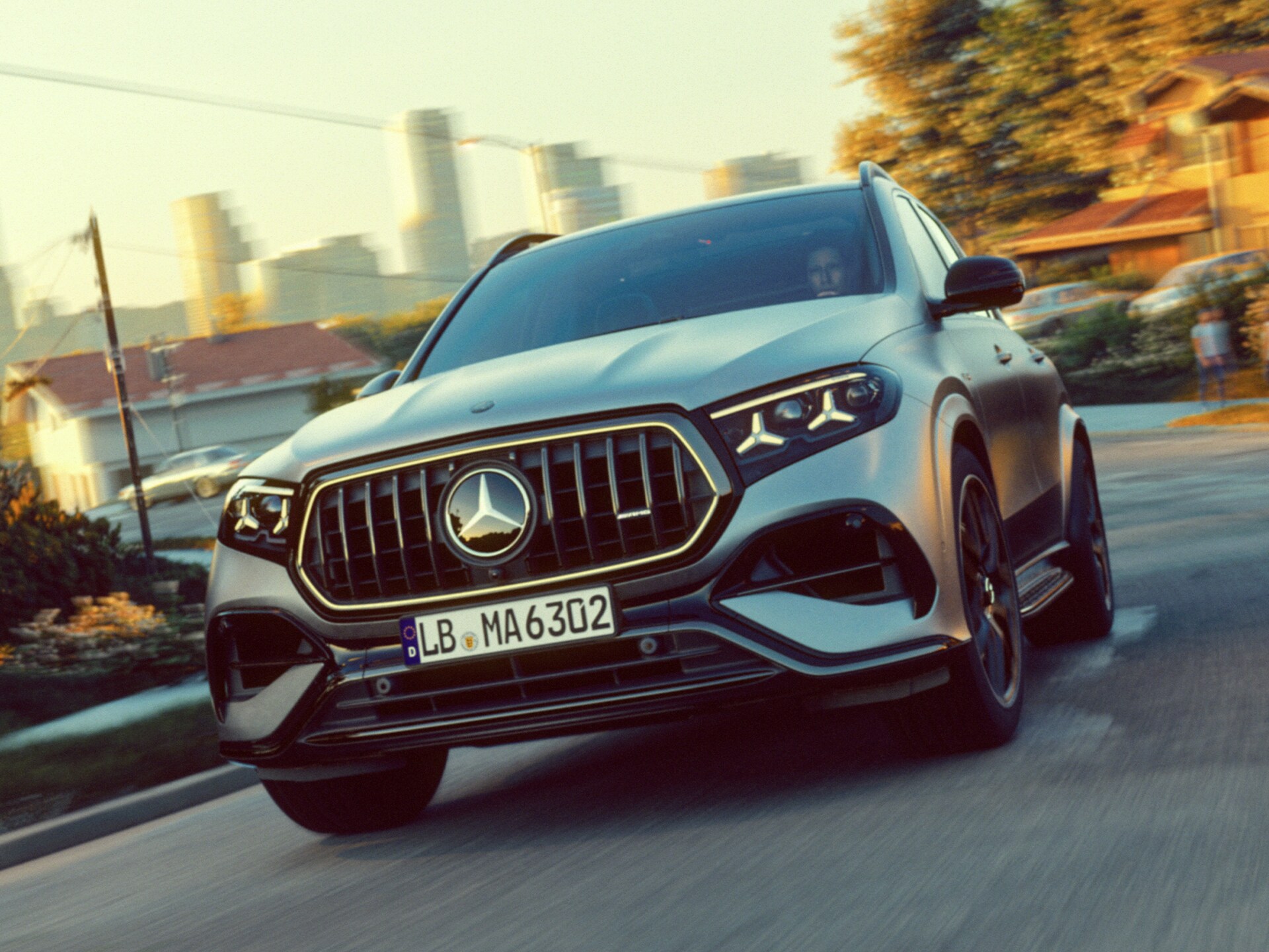 Nový dizajn prednej časti modelu Mercedes-AMG GLE 63 S&nbsp;4MATIC+ SUV.