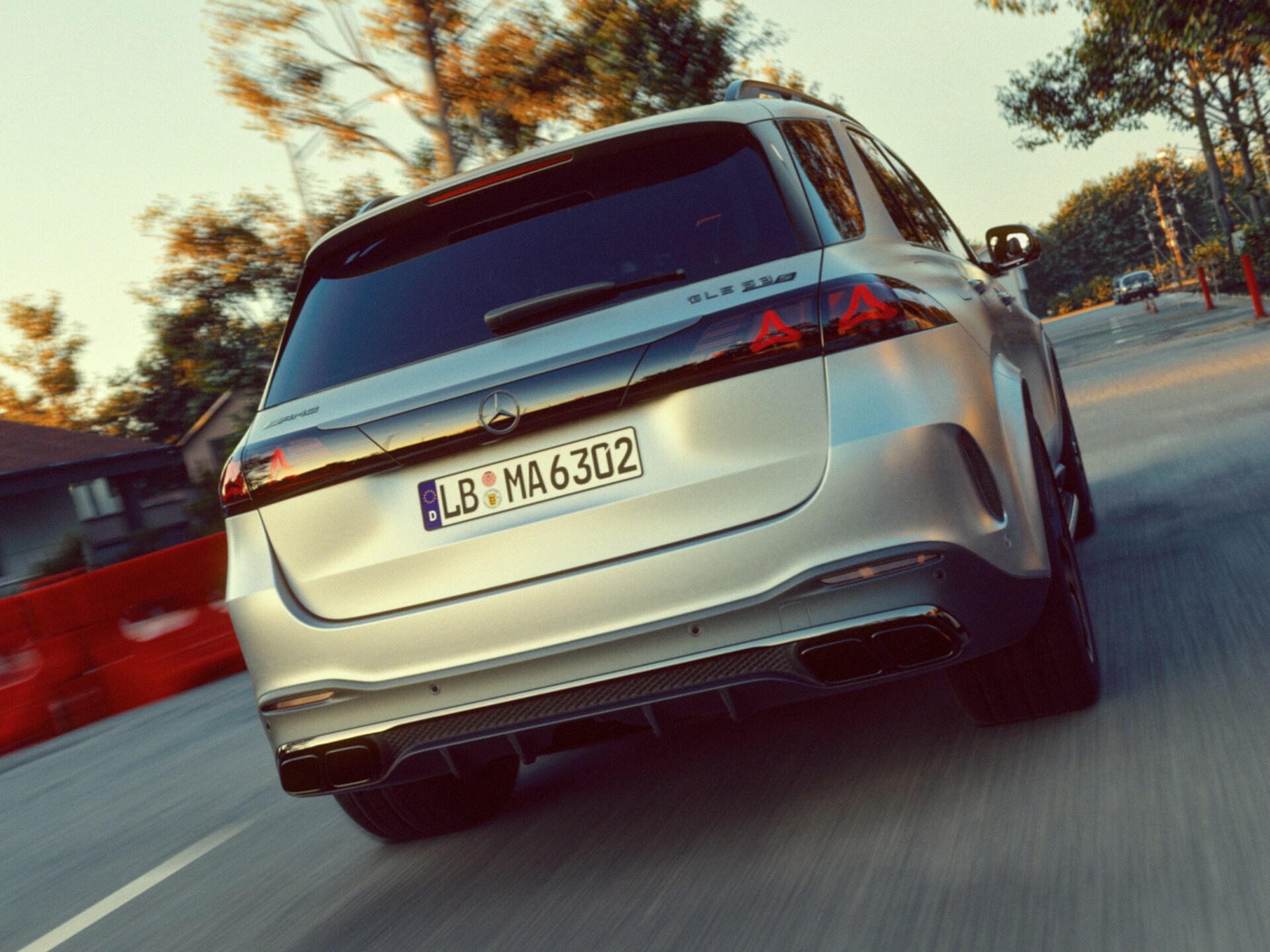 Nový dizajn zadnej časti modelu Mercedes-AMG GLE 63 S 4MATIC+&nbsp;SUV.