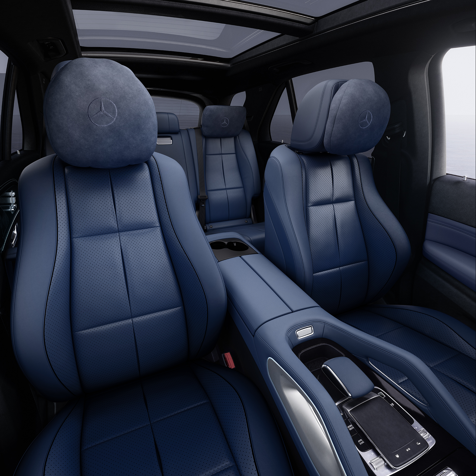 Interiér MANUFAKTUR | GLE | Mercedes-Benz Interiér MANUFAKTUR vozidla GLE od značky Mercedes-Benz.