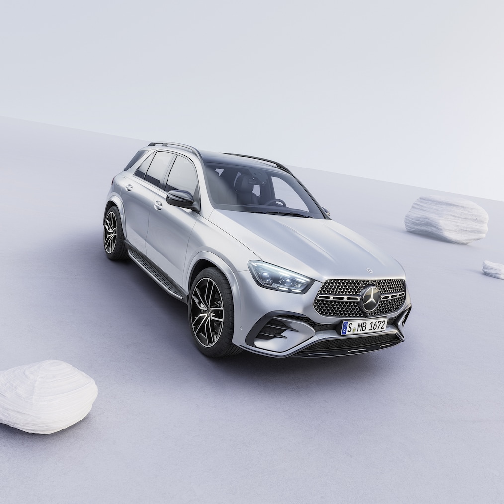 E-AKTÍVNE OVLÁDANIE POHYBU KAROSÉRIE vozidla Mercedes-Benz GLE.