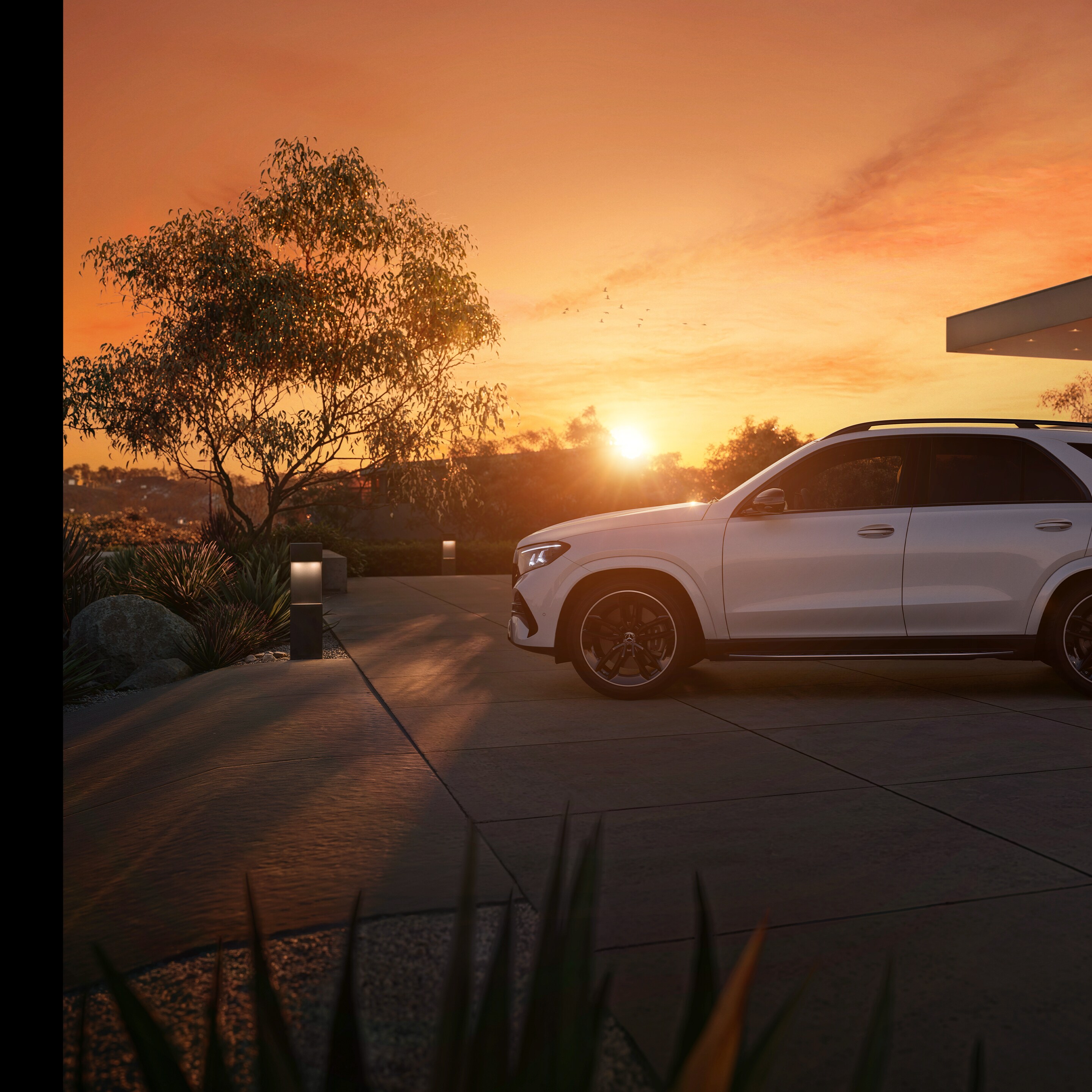 Exteriér novej GLE od značky Mercedes-Benz.