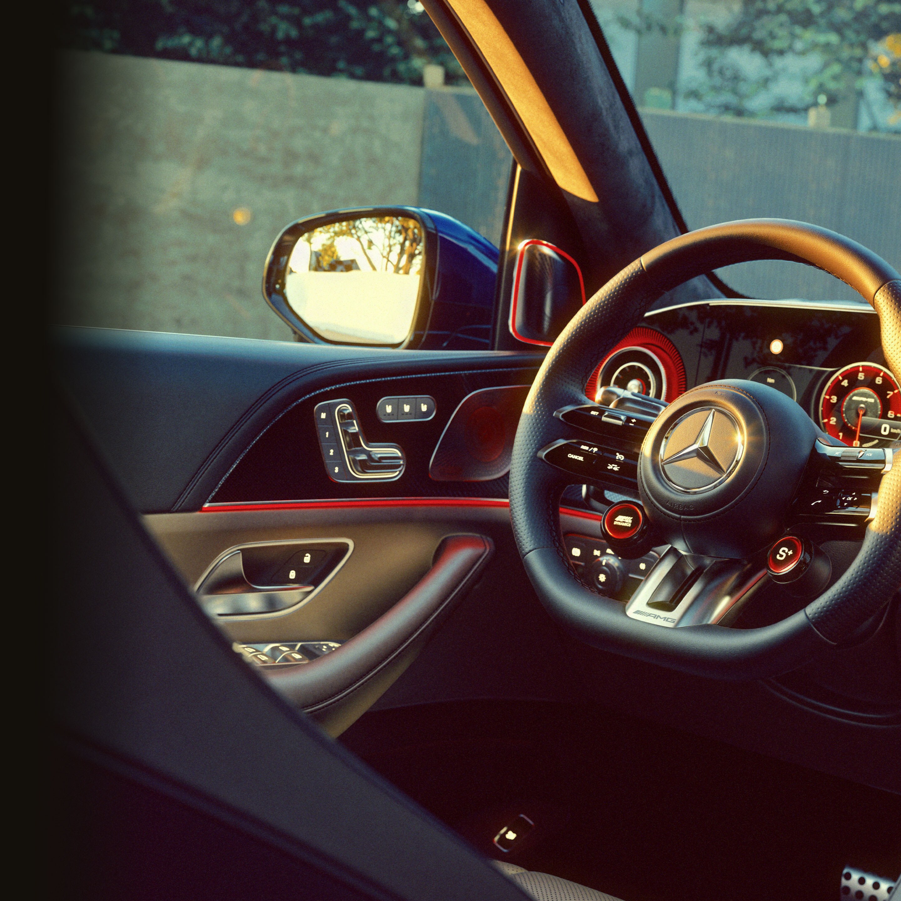 Interiér vozidla Mercedes-AMG GLS 63 4MATIC+.