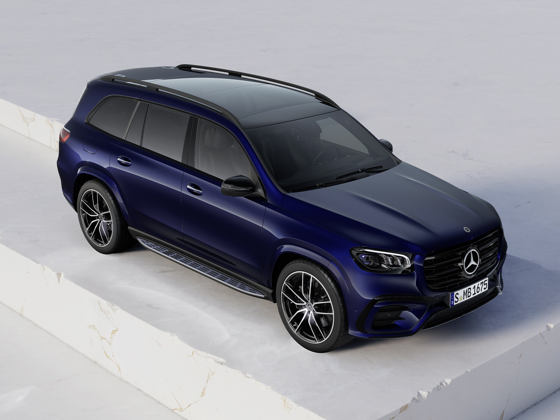 Exteriér MANUFAKTUR vozidla GLS od značky Mercedes-Benz.