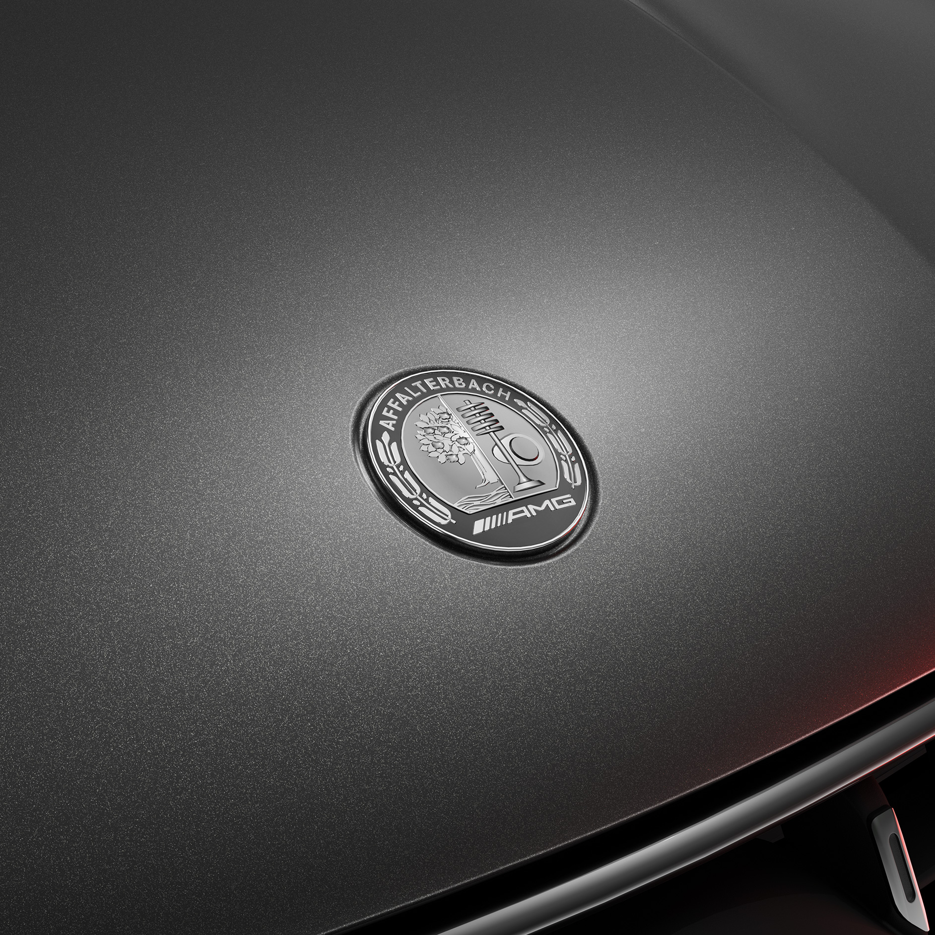 AMG Private Lounge | Mercedes-AMG Pohľad zboku na vozidlo Mercedes-AMG.