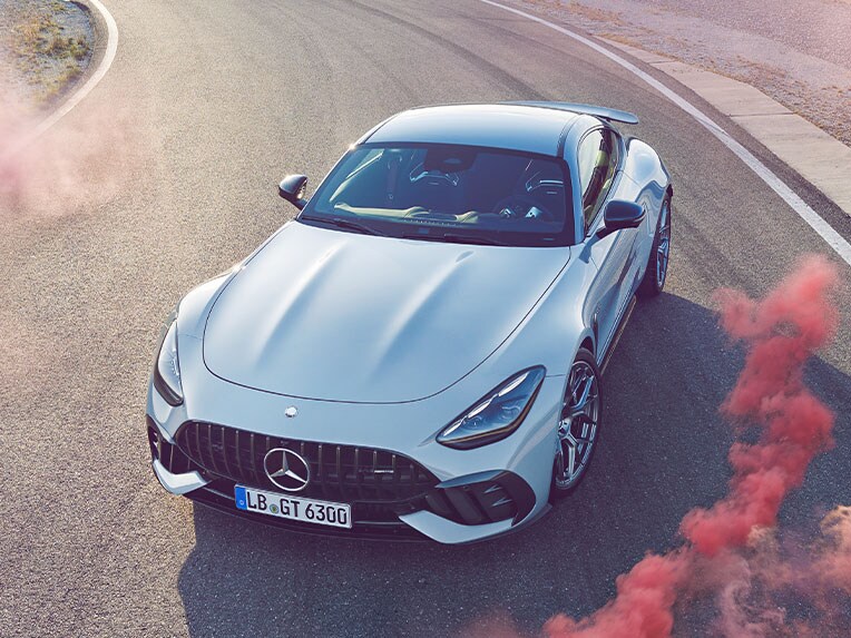Znázornenie sily značky Mercedes-AMG.