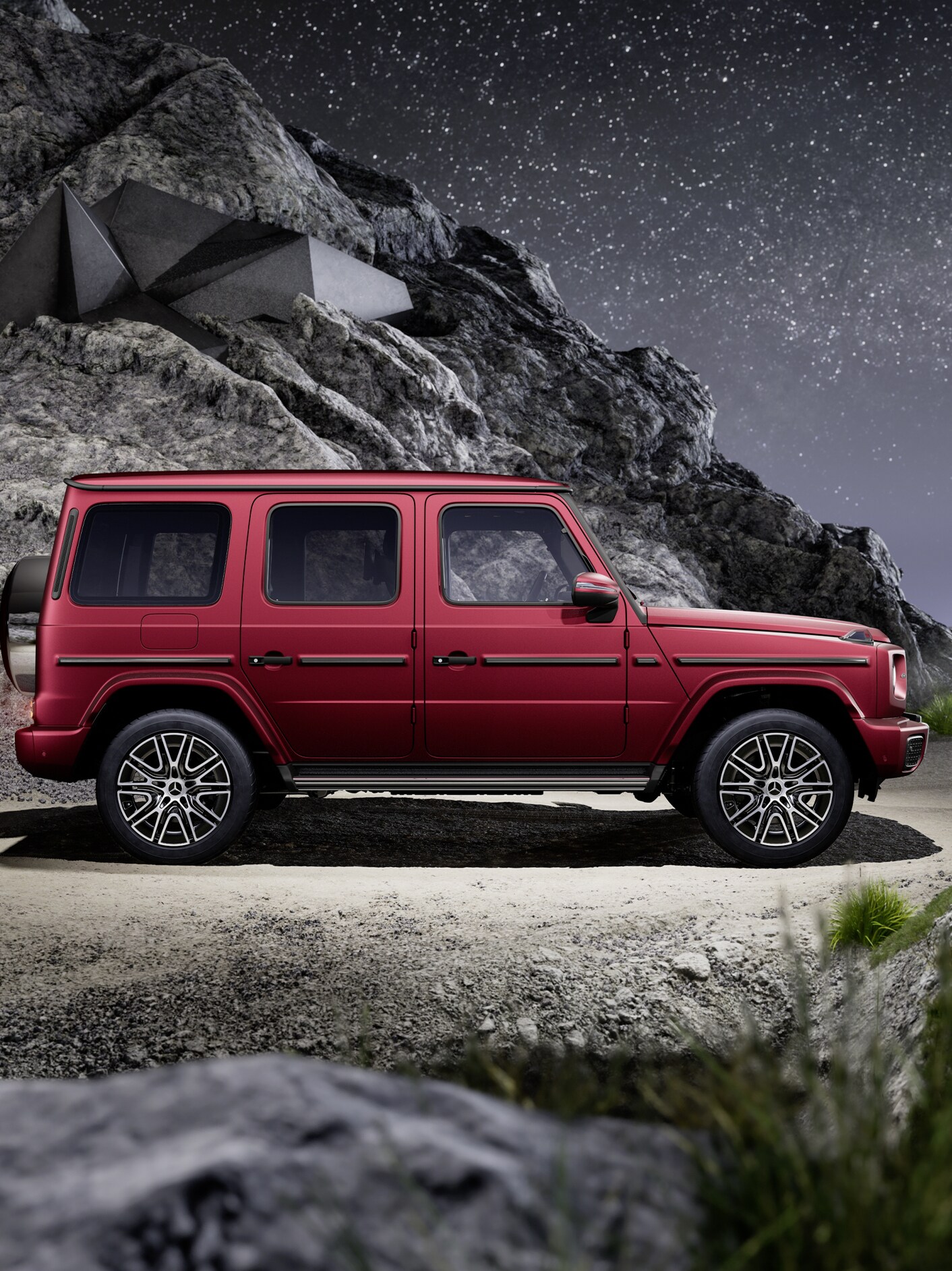 Exteriér Triedy&nbsp;G od značky Mercedes-Benz.