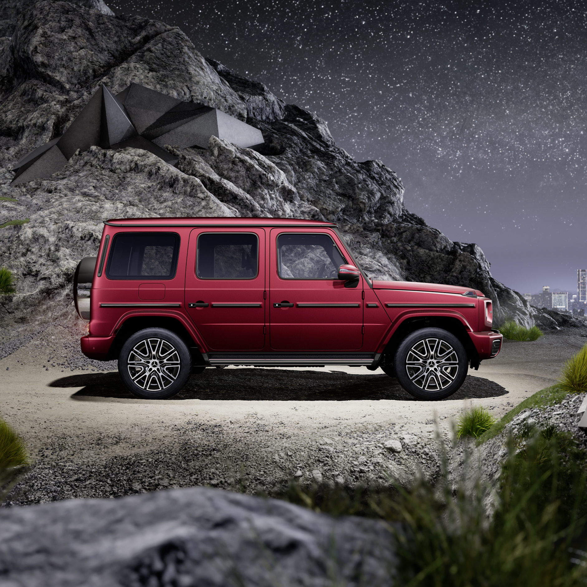 Exteriér | Trieda G – oblasť značky | Mercedes-Benz Exteriér Triedy G od značky Mercedes-Benz.