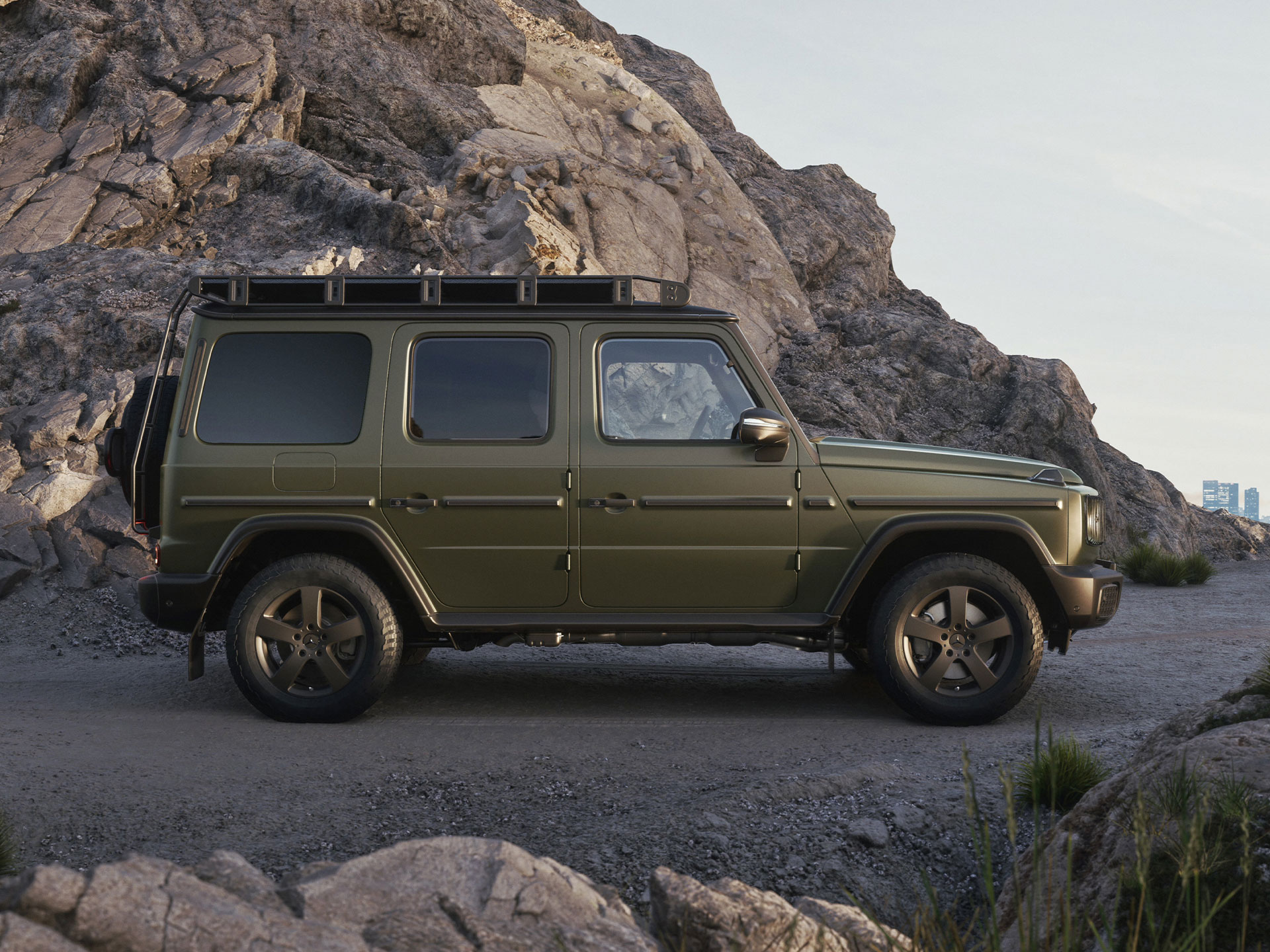 Exteriér | Trieda G – oblasť značky | Mercedes-Benz Exteriér Triedy G od značky Mercedes-Benz.