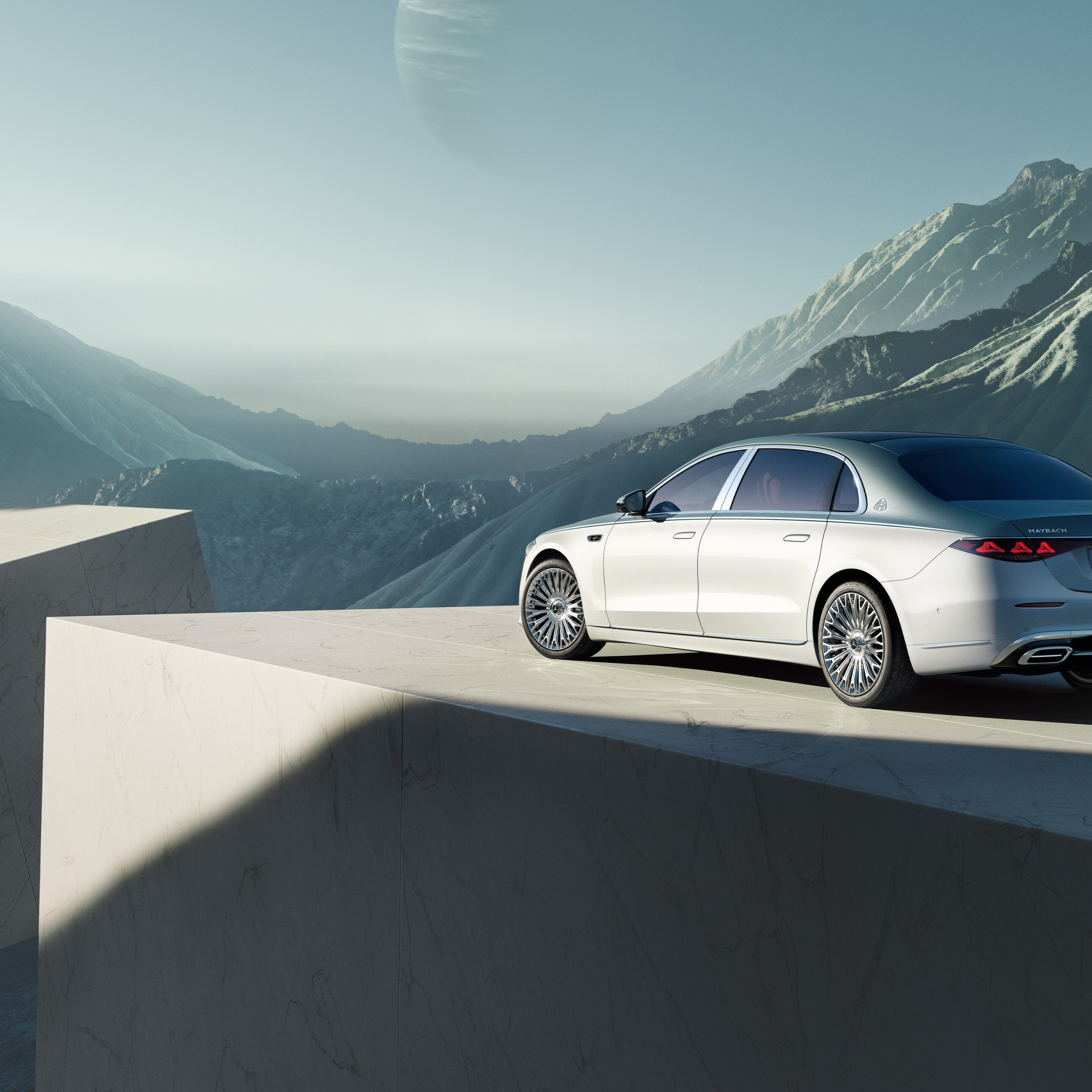 Exteriér vozidla Mercedes-Maybach Triedy&nbsp;S