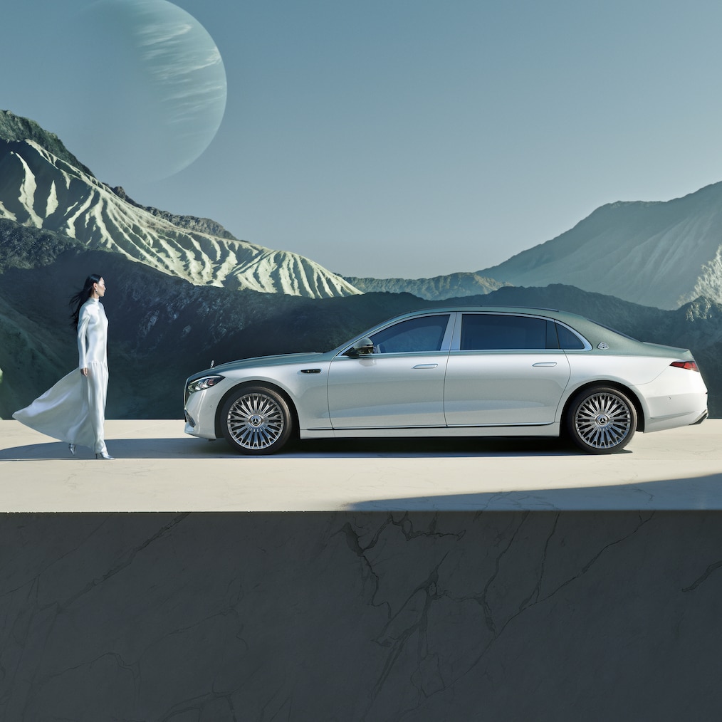 Dvojfarebné lakovanie Mercedes-Maybach.