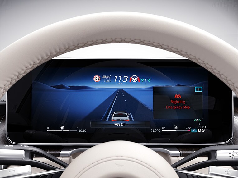 3D displej vodiča v Mercedes-Maybach Triedy S