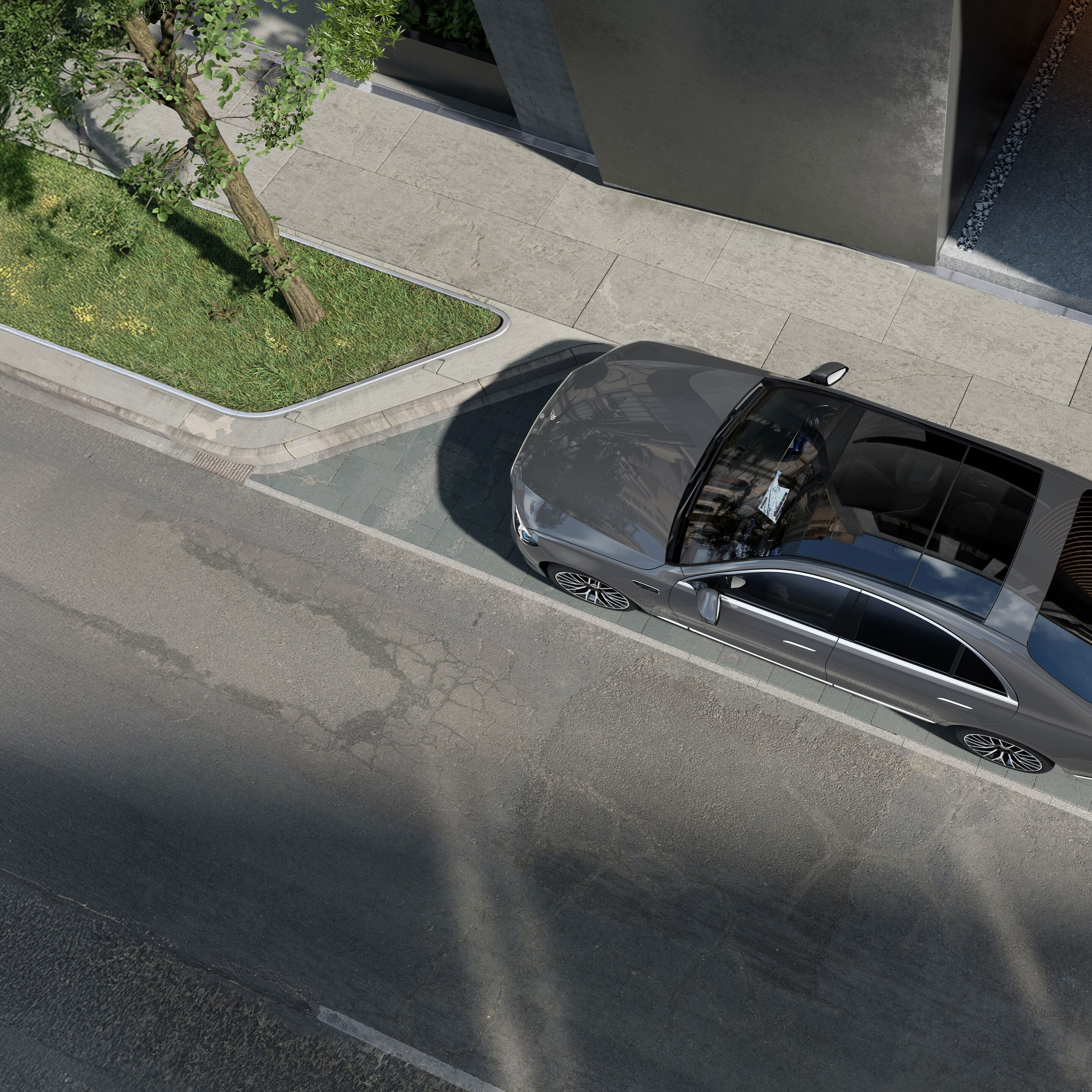 Exteriér nového sedanu Mercedes-Benz Triedy&nbsp;S.