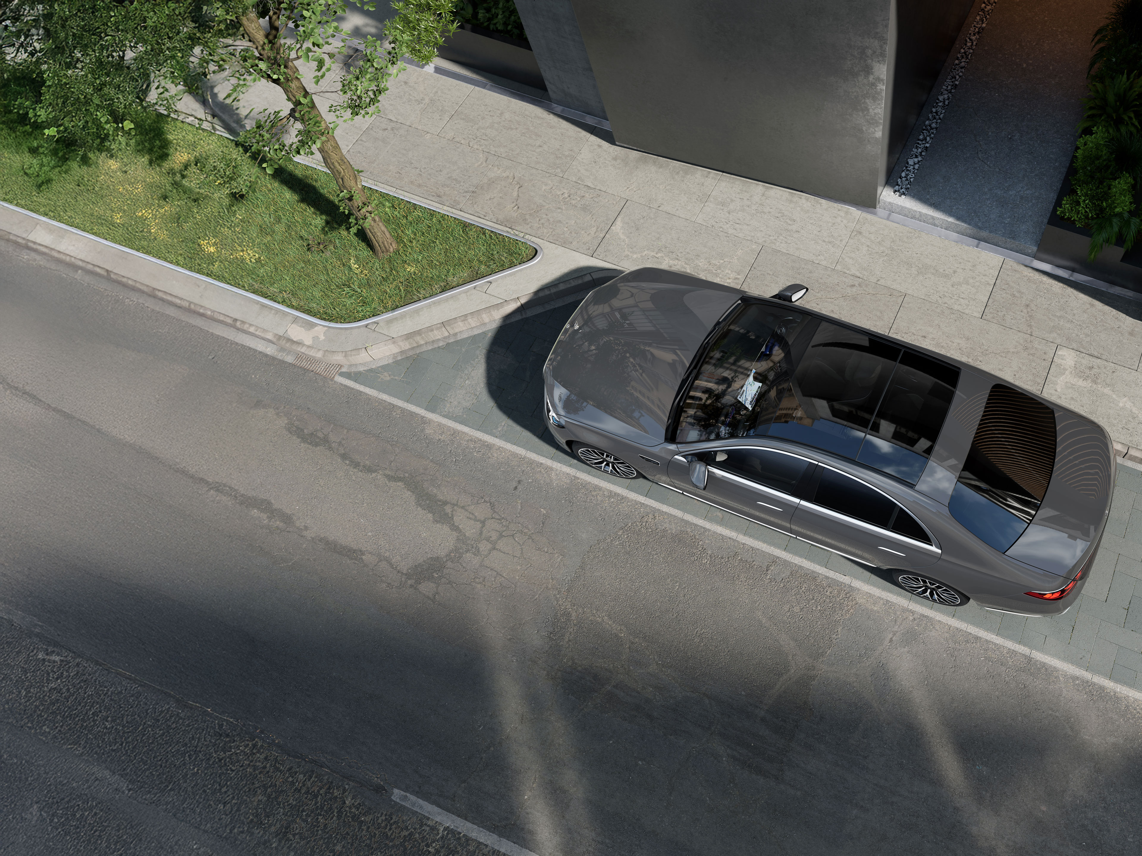 Exteriér | Trieda S sedan | Mercedes-Benz Exteriér nového sedanu Mercedes-Benz Triedy S.